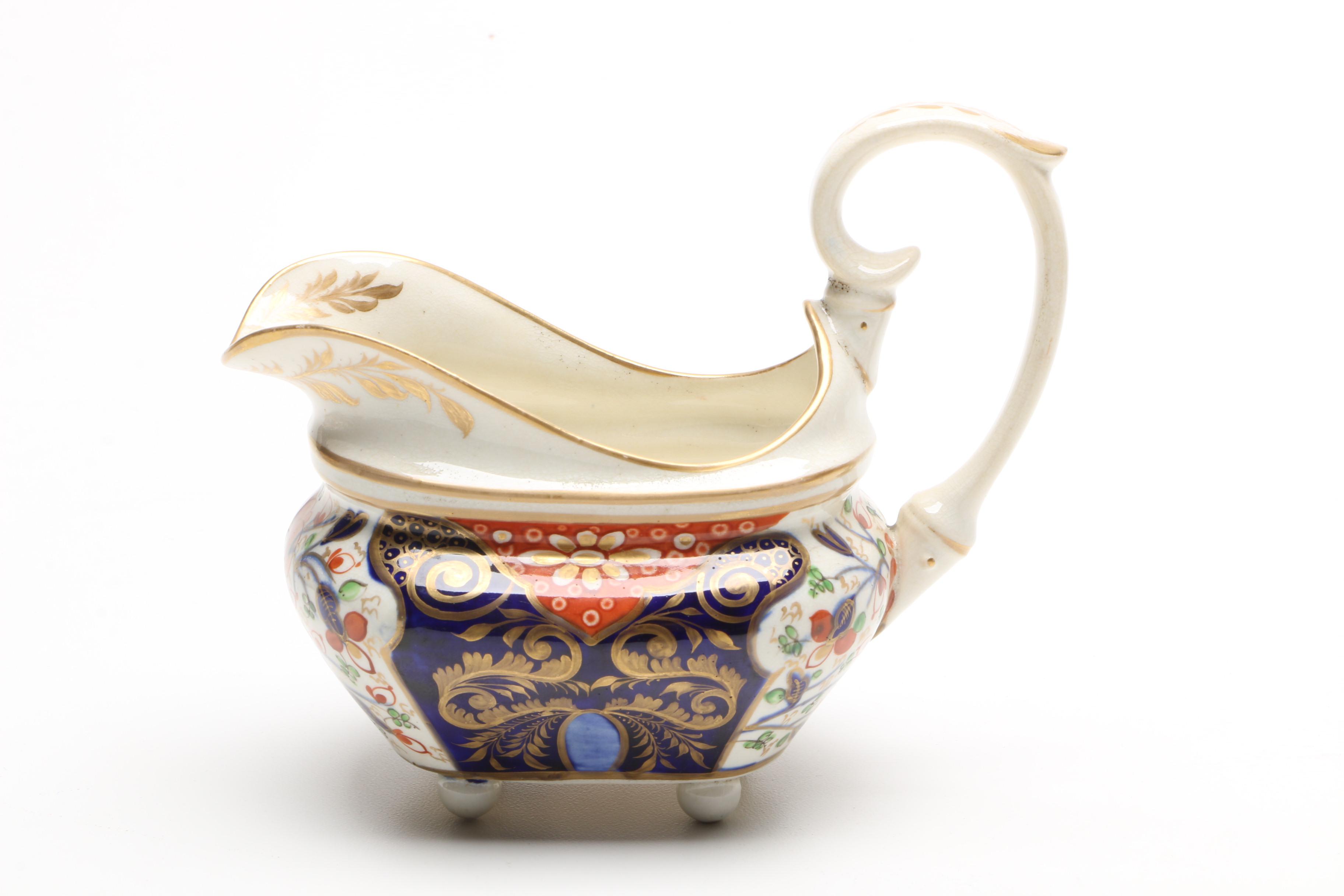 Antique Derby Imari "Witches" Tea Service