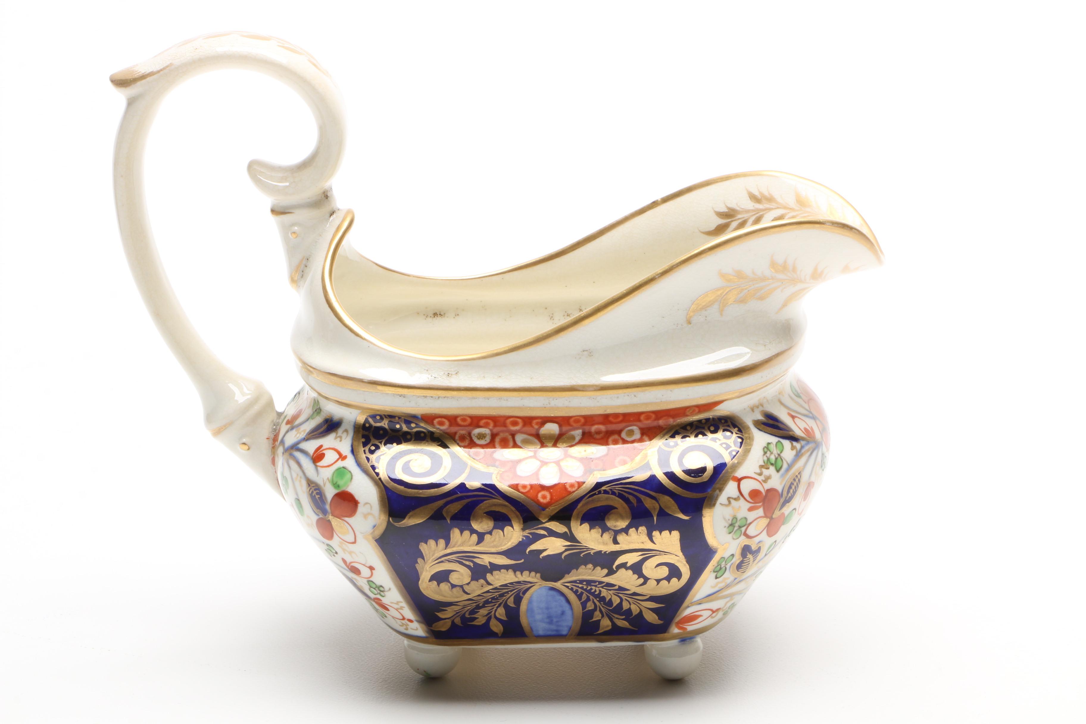 Antique Derby Imari "Witches" Tea Service