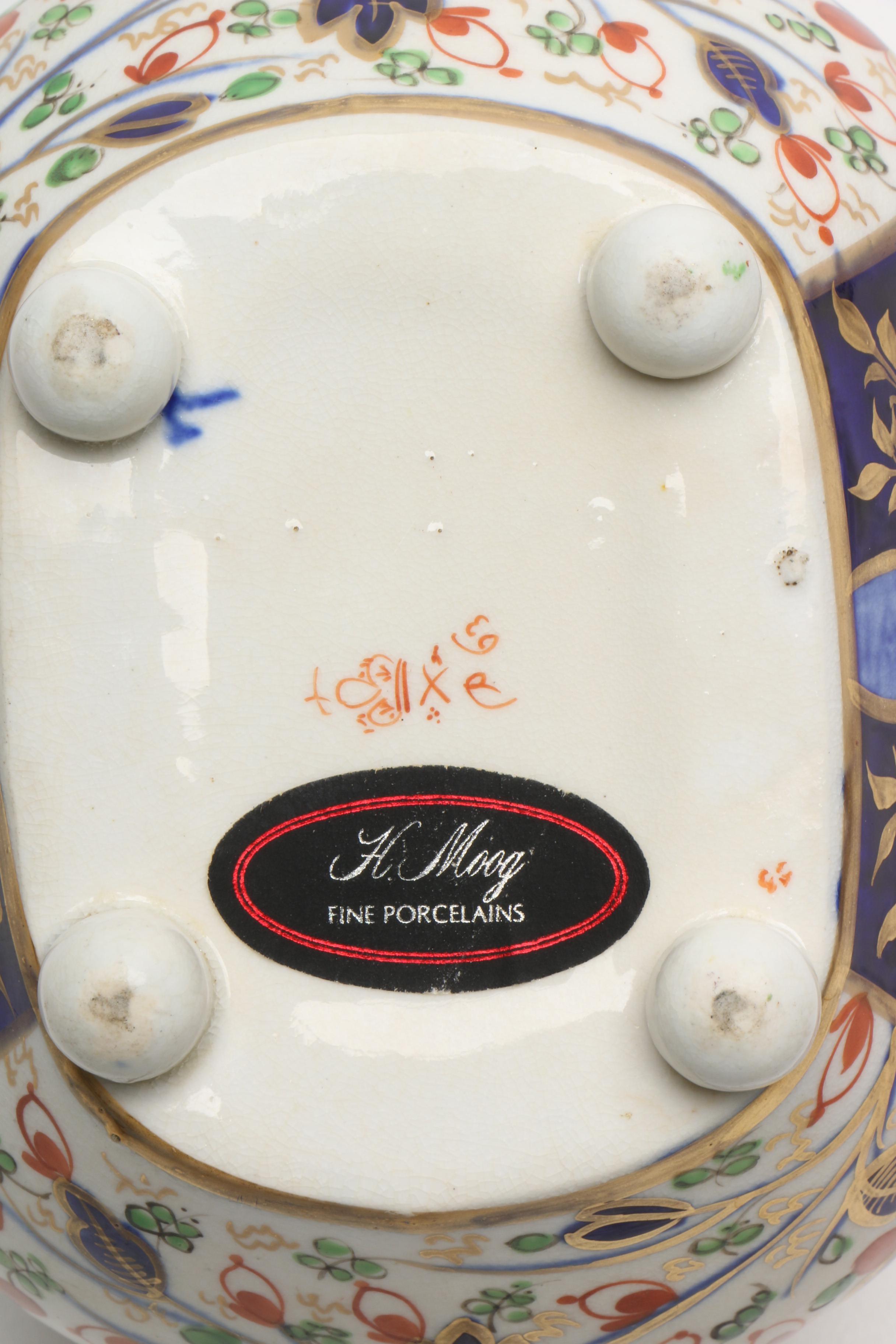 Antique Derby Imari "Witches" Tea Service