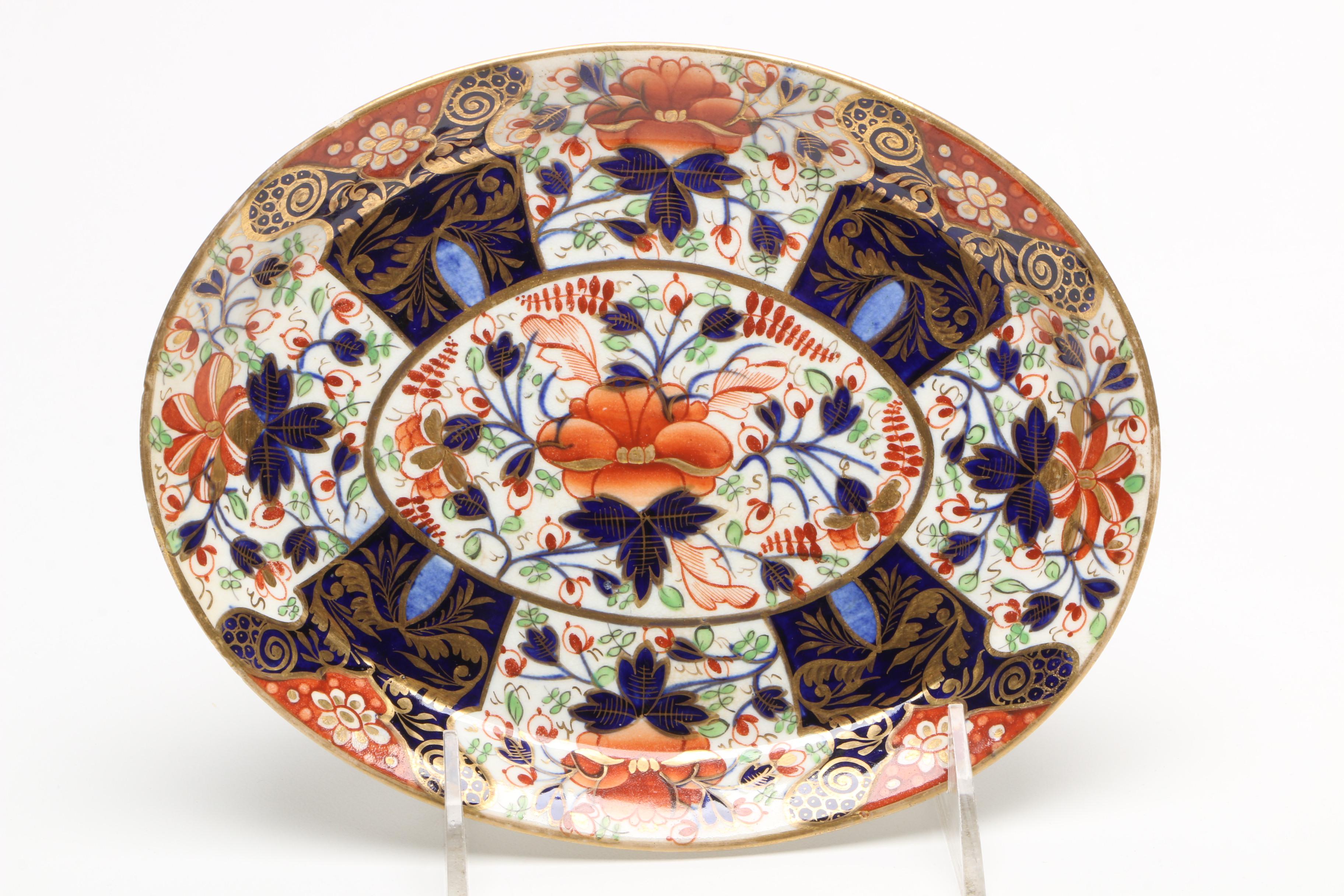 Antique Derby Imari "Witches" Tea Service