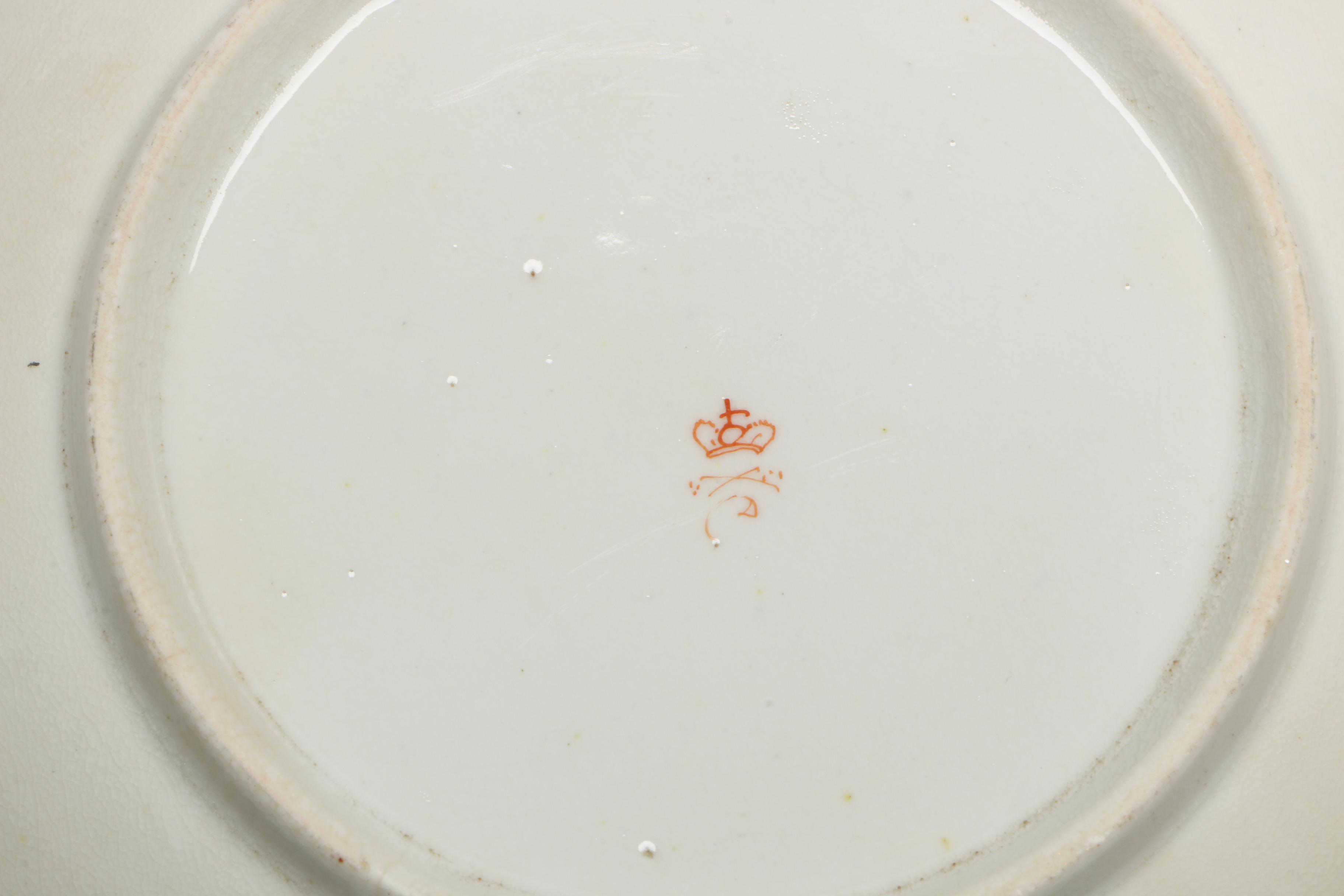 Antique Derby Imari "Witches" Tea Service