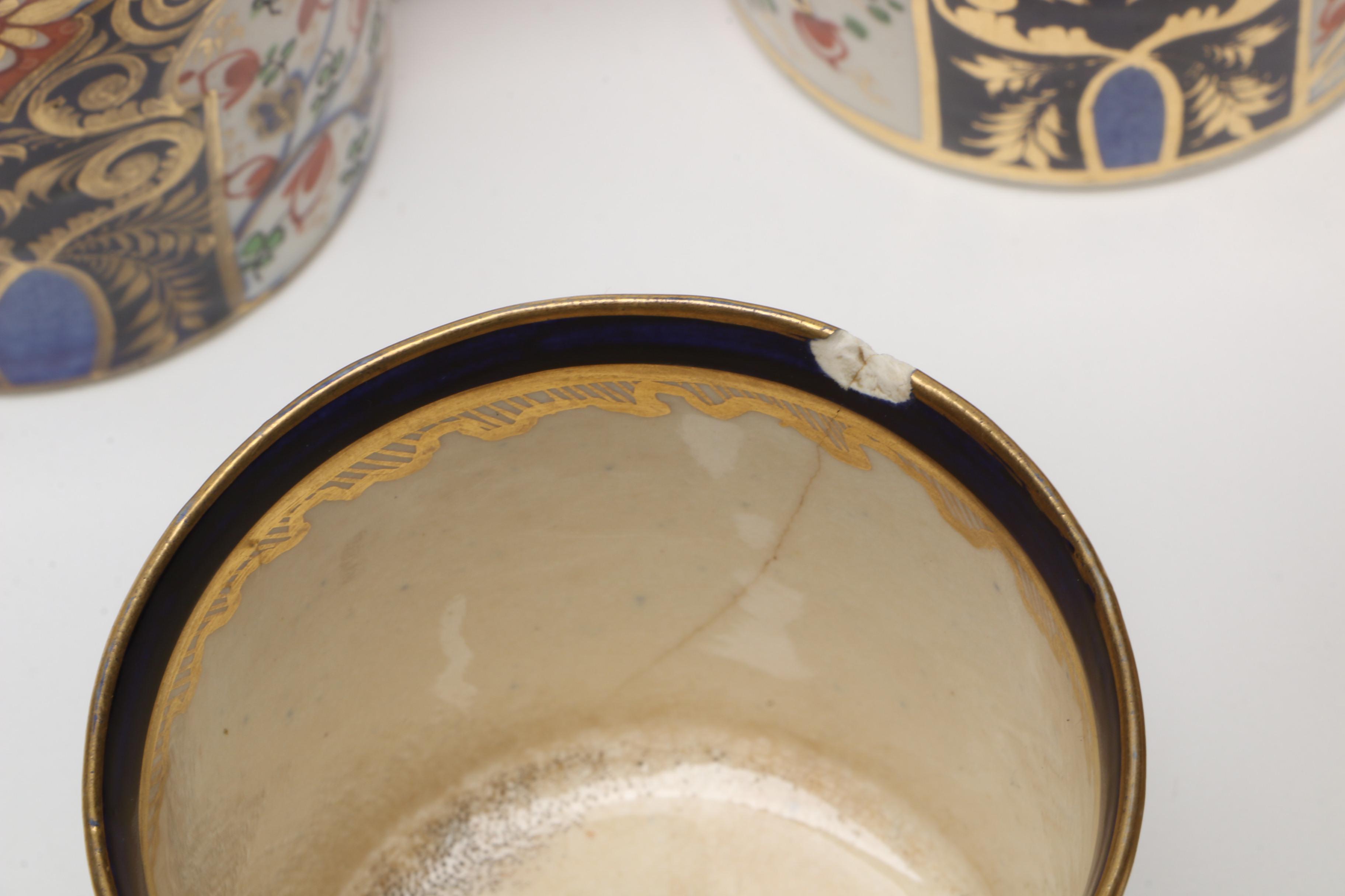 Antique Derby Imari "Witches" Tea Service