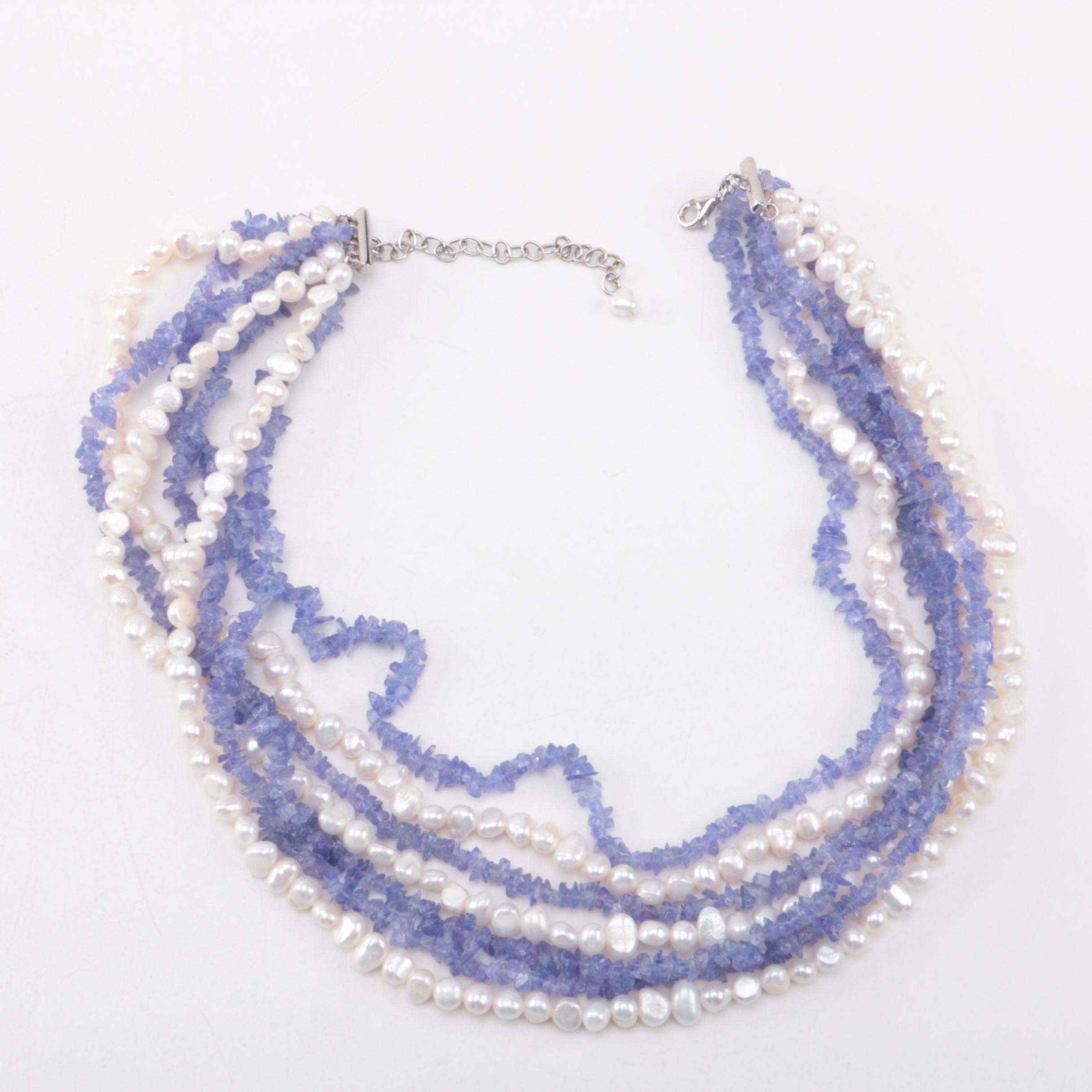 Sterling Silver Assortment Featuring Tanzanite