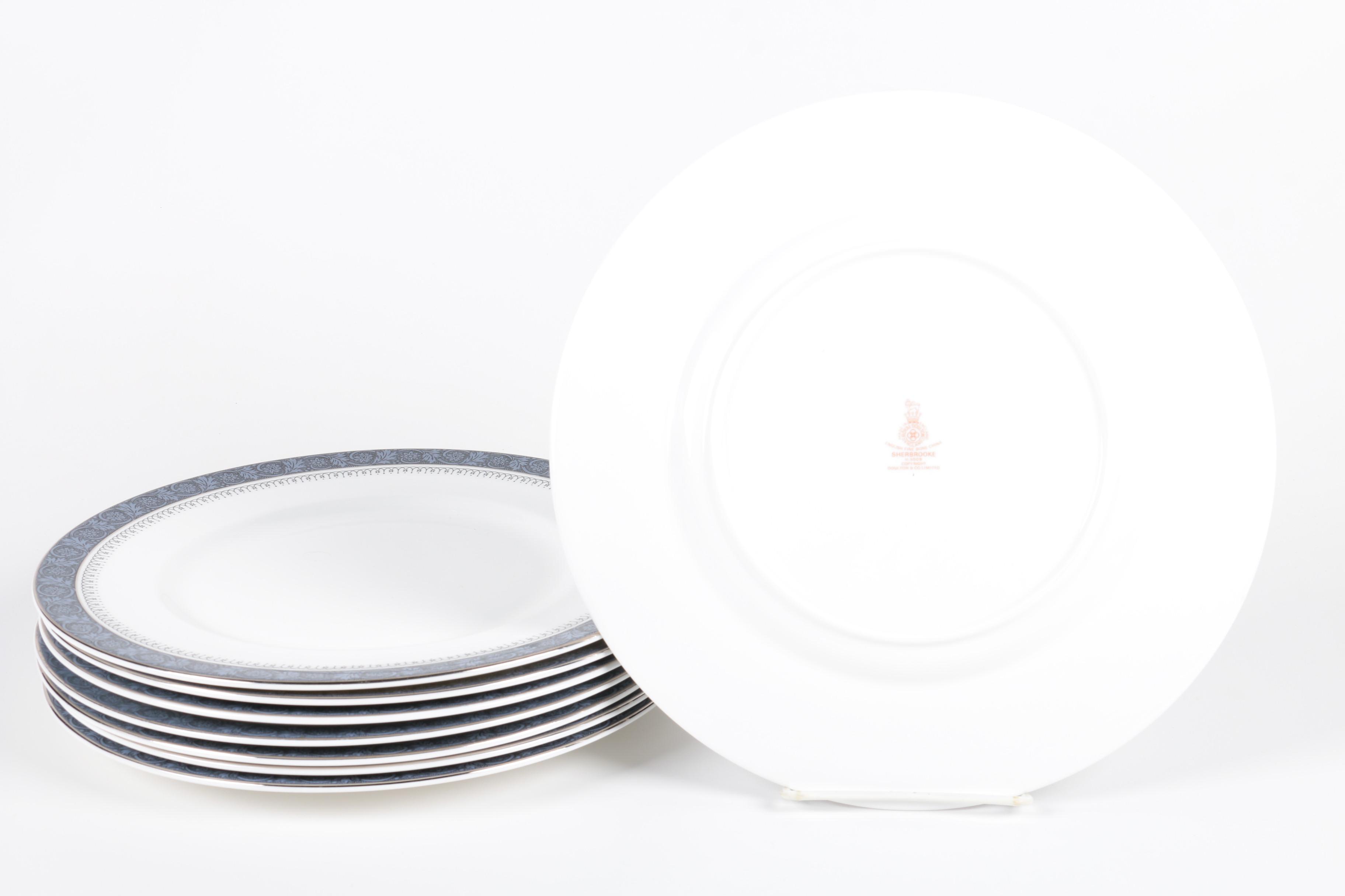 Royal Doulton 'Sherbrooke' Porcelain Tableware for Eight