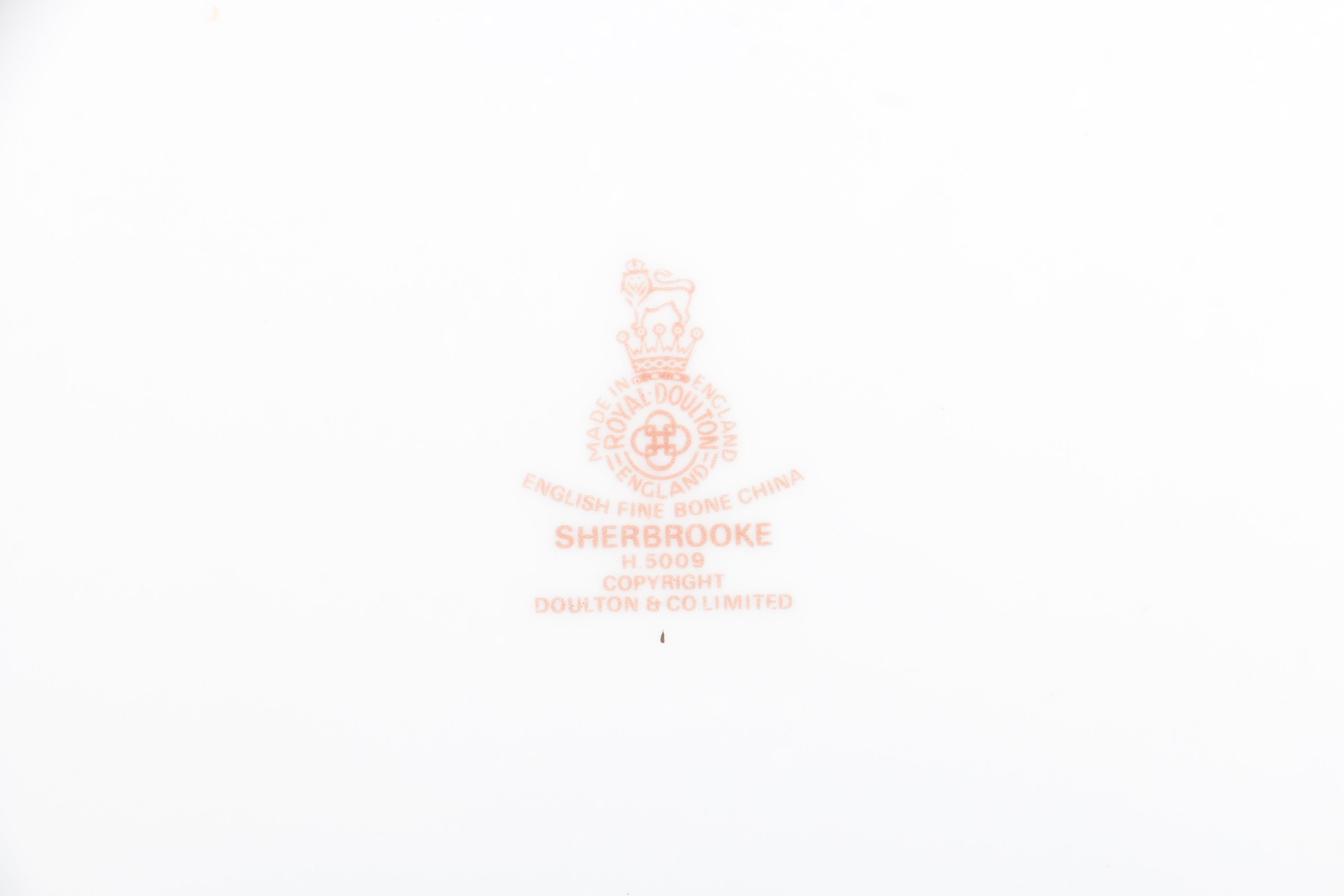 Royal Doulton 'Sherbrooke' Porcelain Tableware for Eight