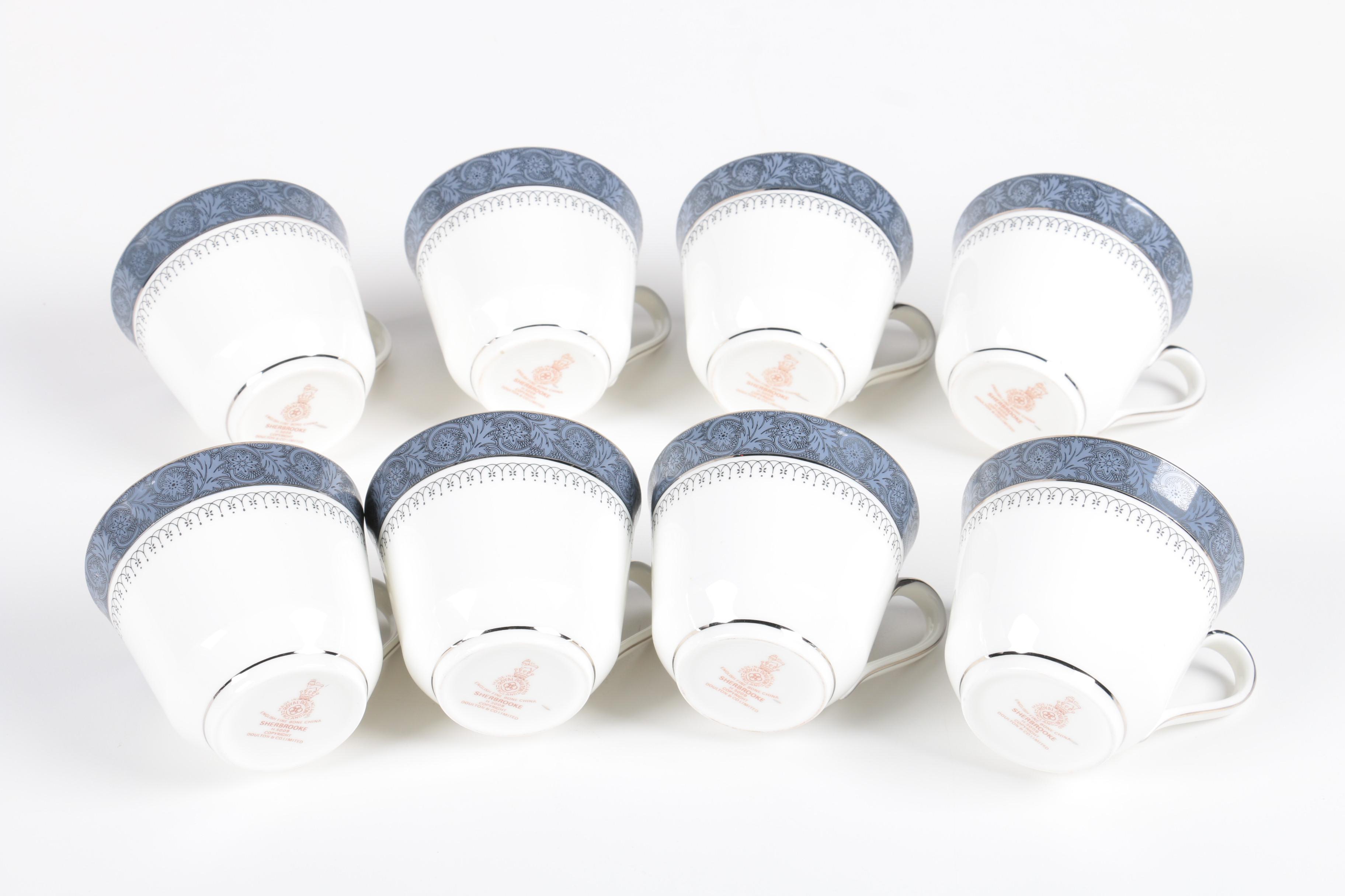 Royal Doulton 'Sherbrooke' Porcelain Tableware for Eight