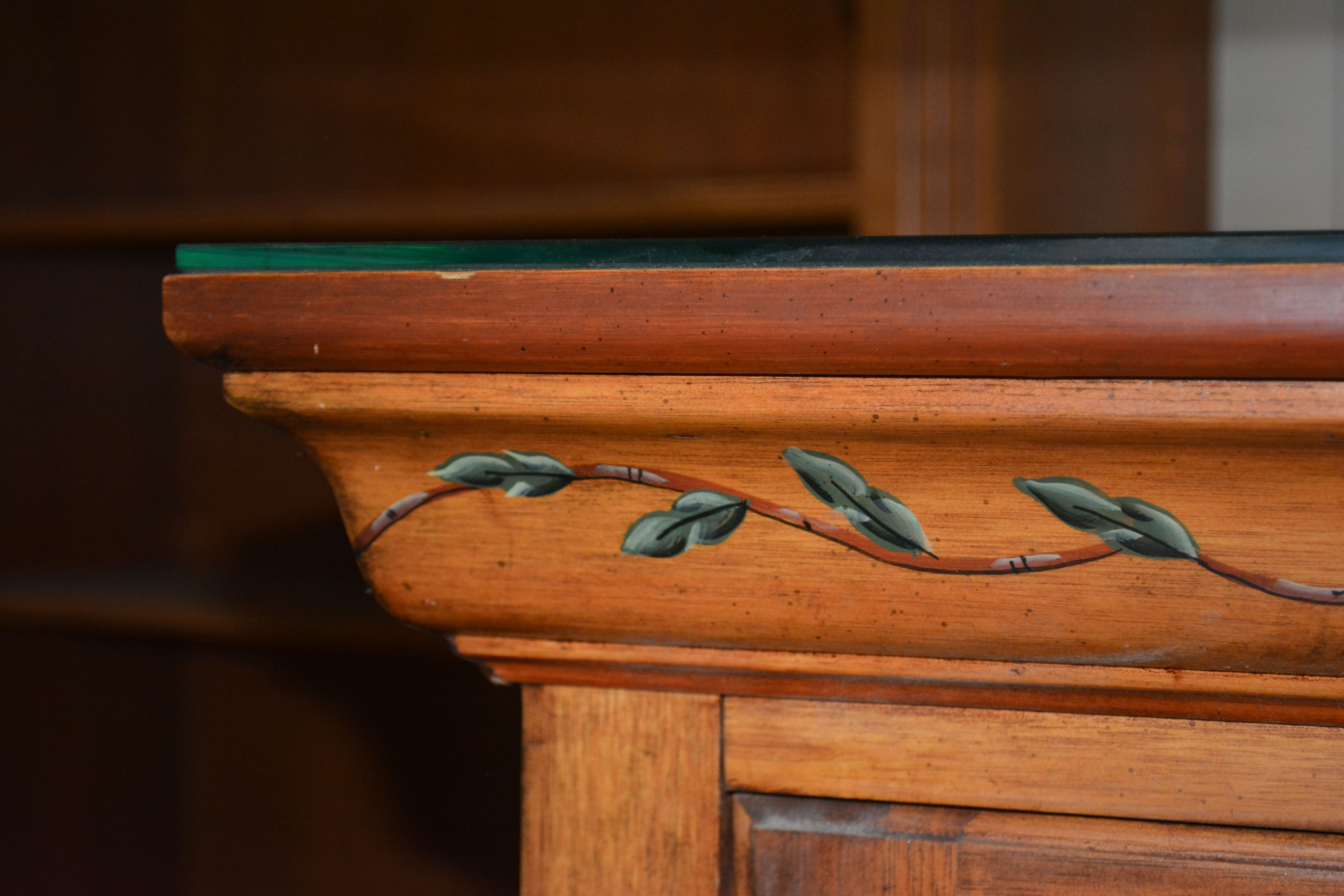 Adams Style Mahogany Entertainment Armoire by Jasper Cabinet