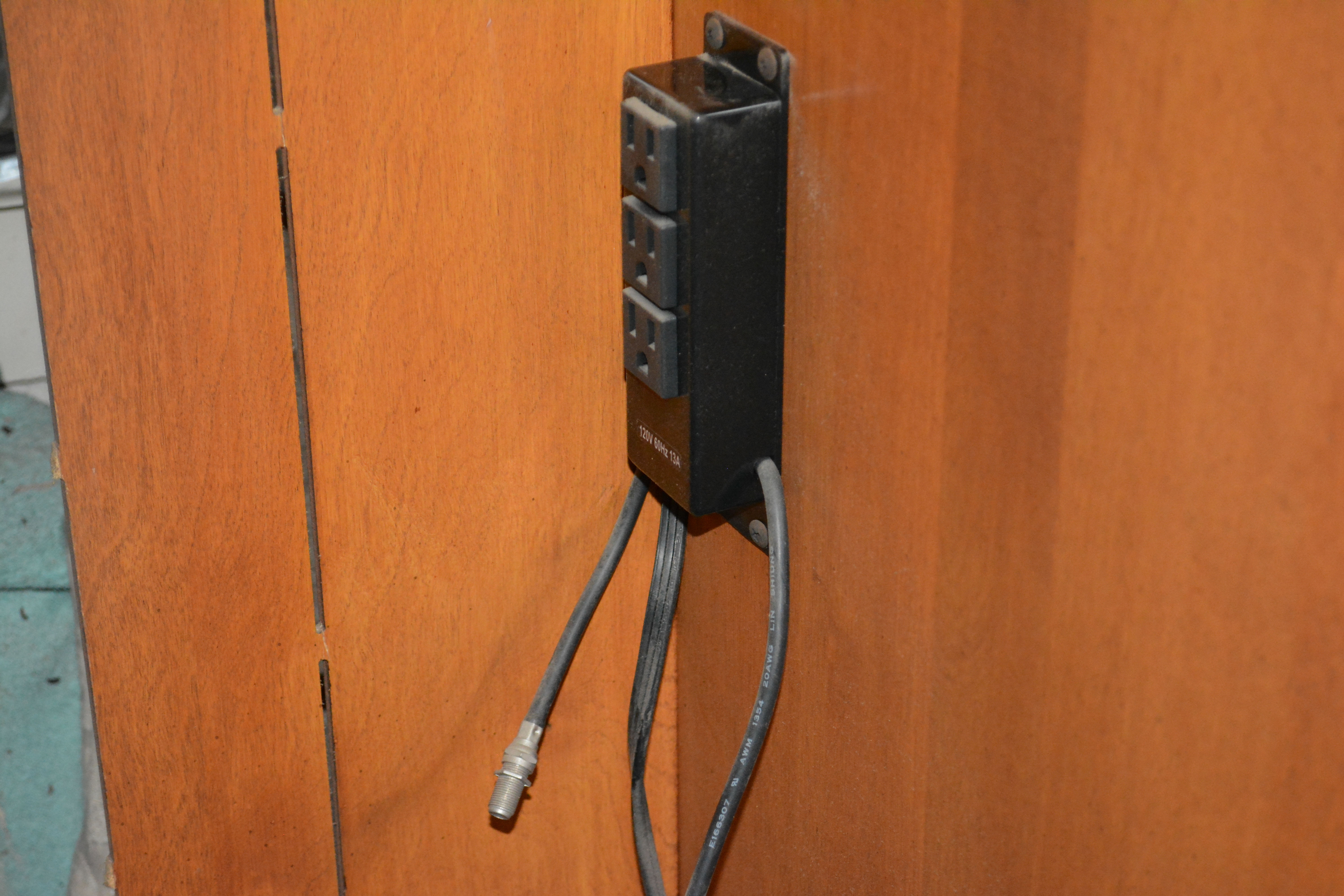 Adams Style Mahogany Entertainment Armoire by Jasper Cabinet