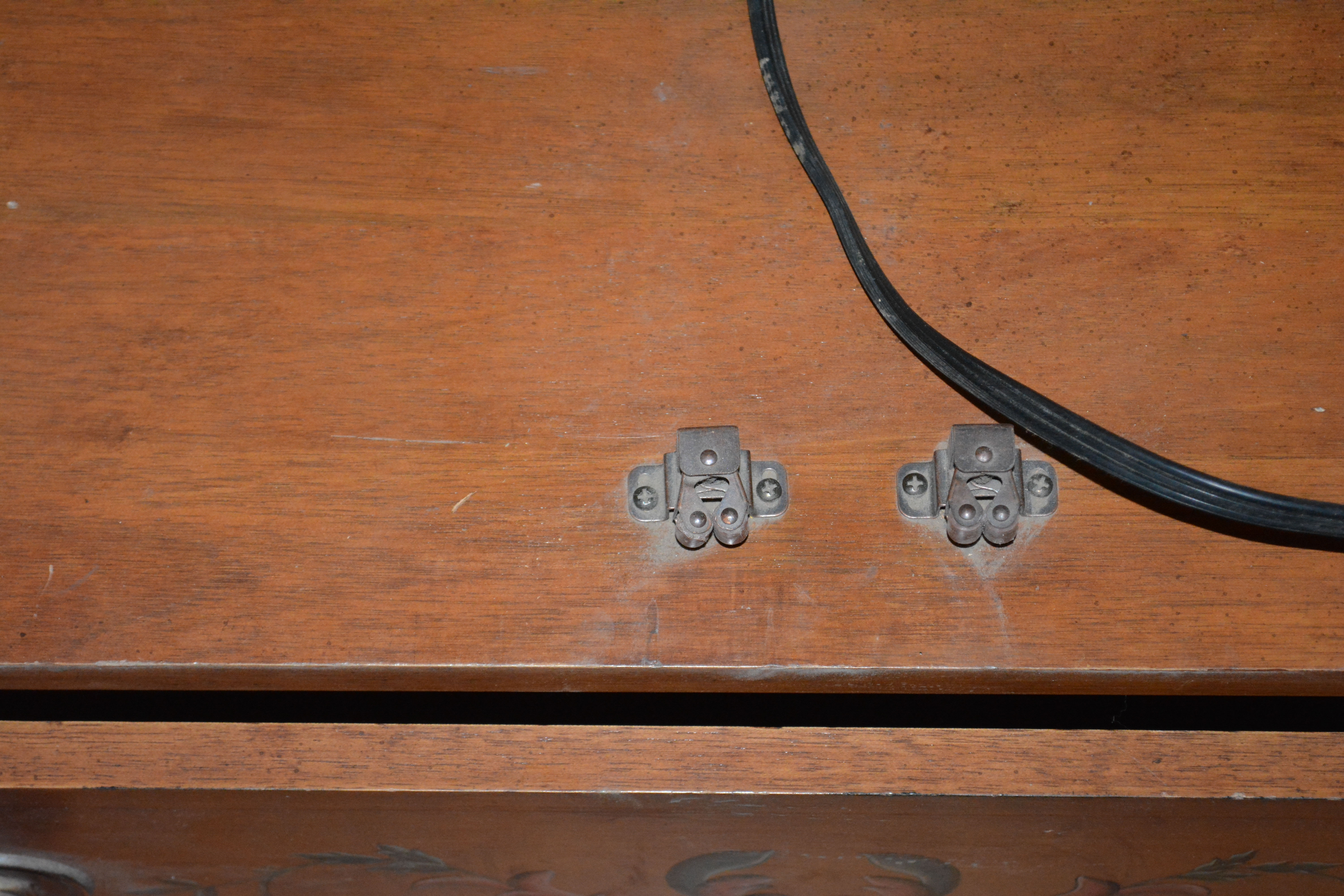 Adams Style Mahogany Entertainment Armoire by Jasper Cabinet