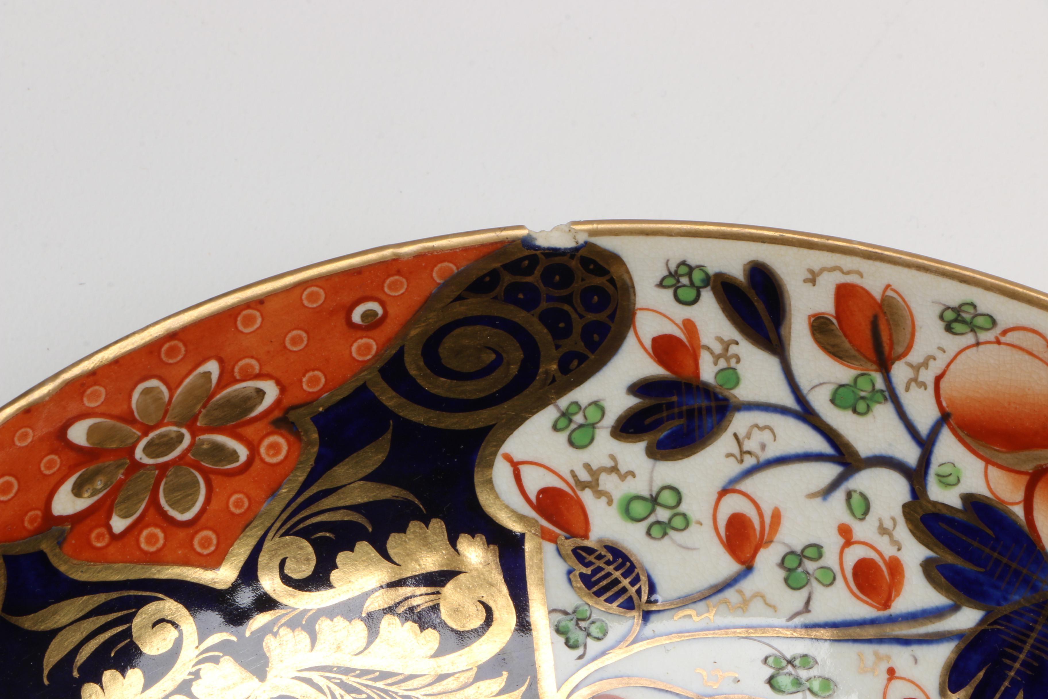 Antique Derby Imari "Witches" Tea Service