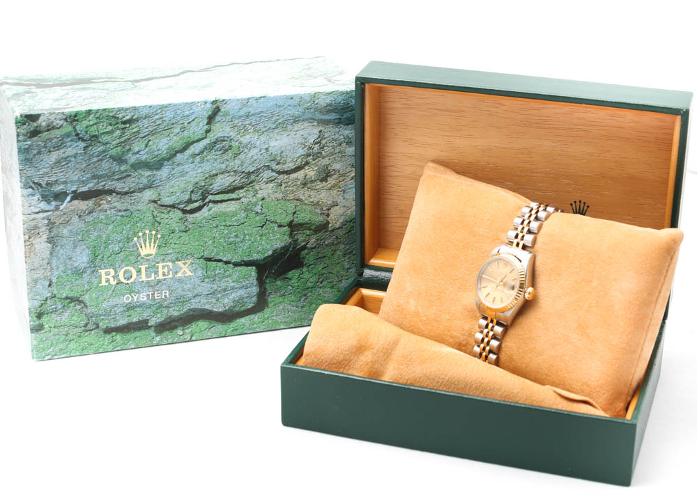 Rolex Oyster Perpetual Datejust Stainless Steel and 18K Yellow Gold Watch