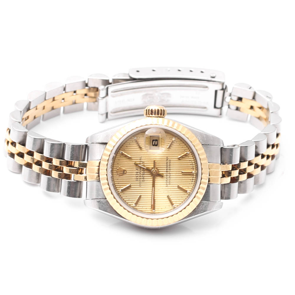 Rolex Oyster Perpetual Datejust Stainless Steel and 18K Yellow Gold Watch