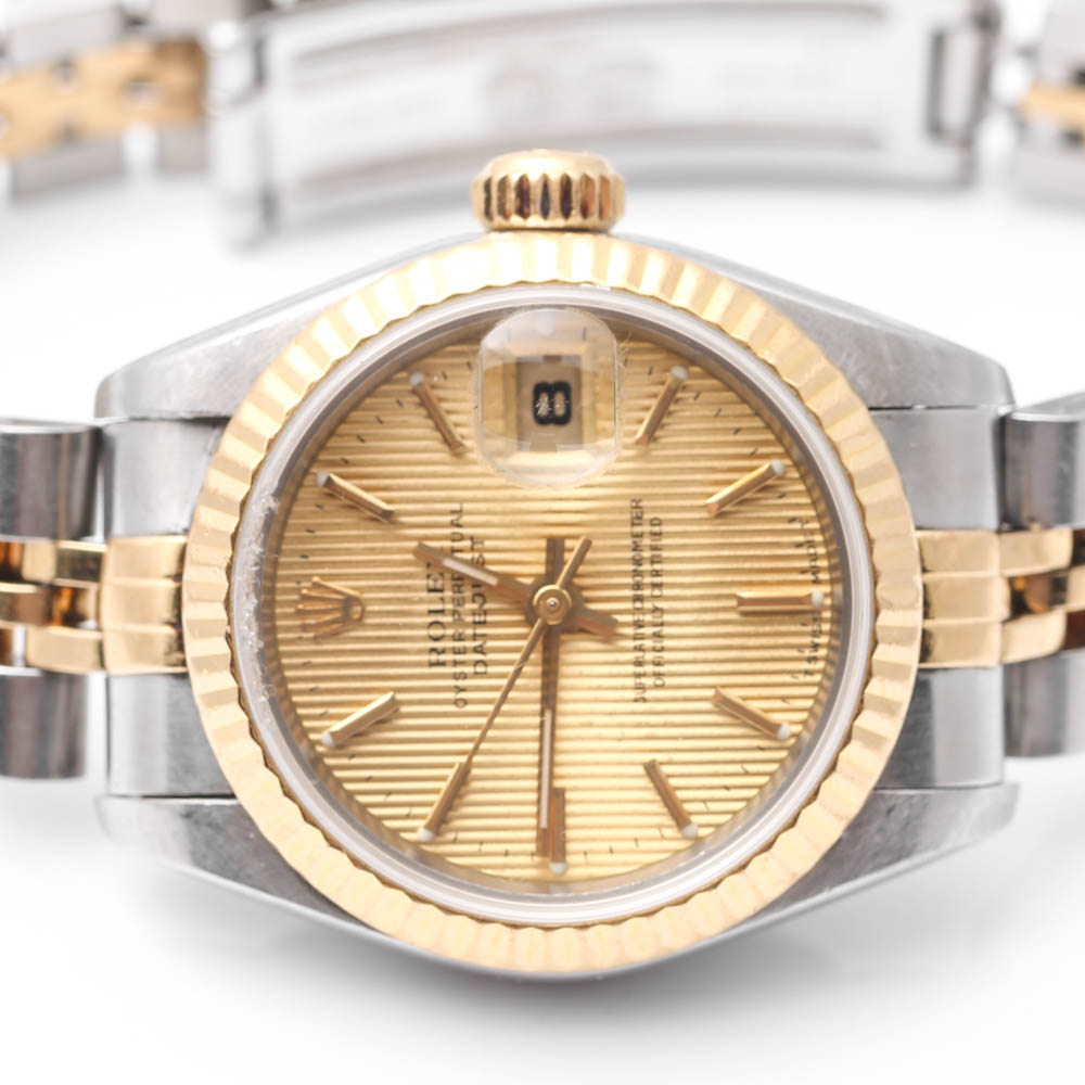 Rolex Oyster Perpetual Datejust Stainless Steel and 18K Yellow Gold Watch