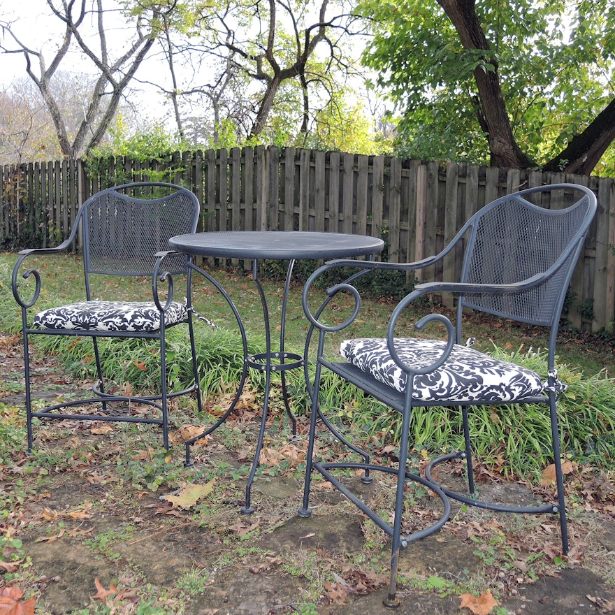 Outdoor Bistro Table and Chairs Set