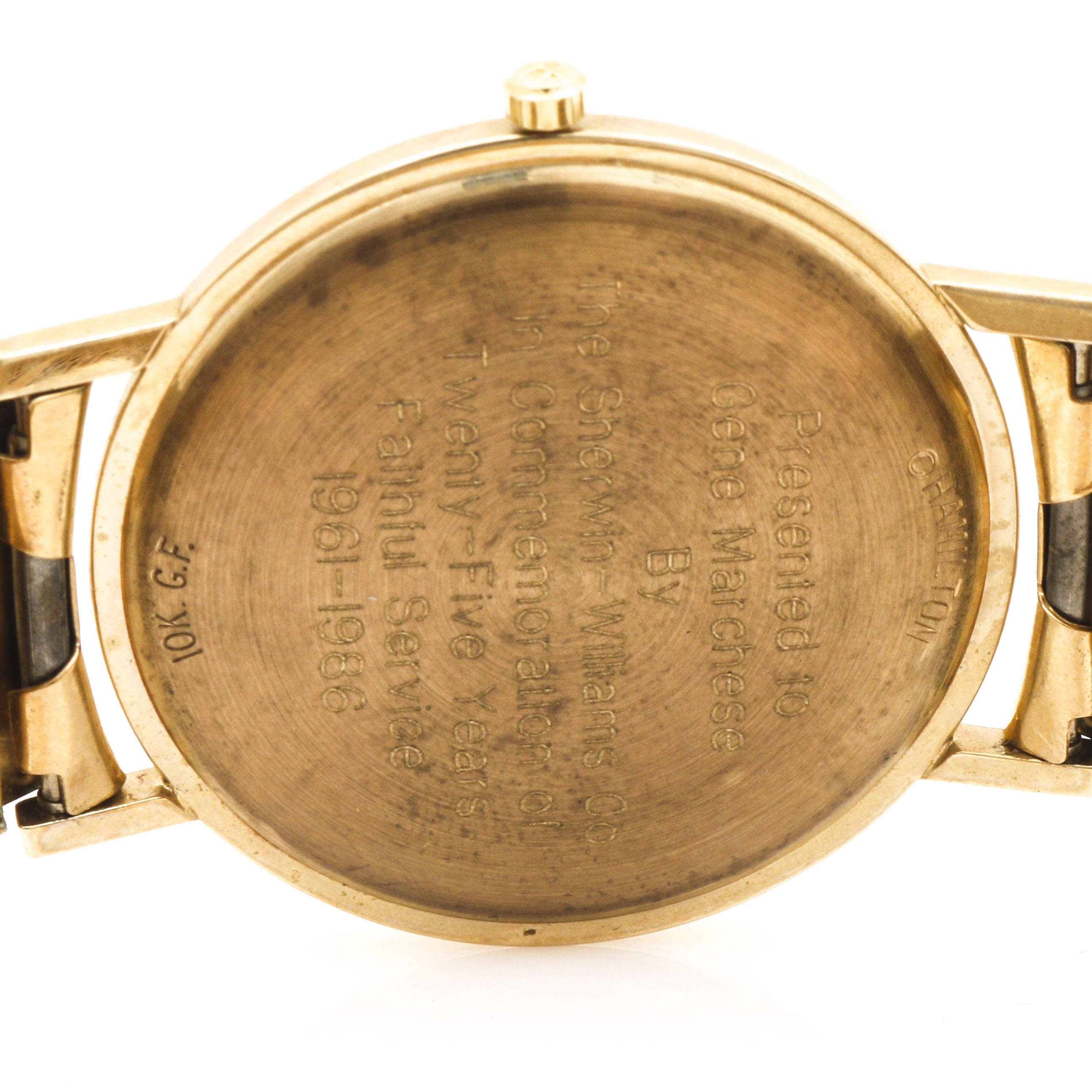 Hamilton 10K Gold Filled Watch