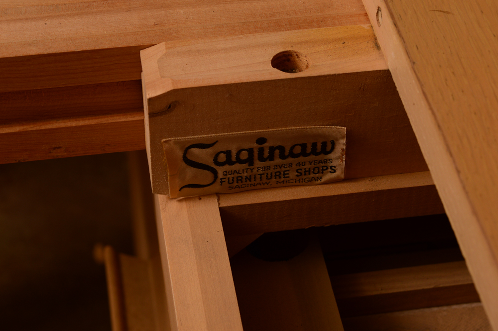 Vintage Telescoping Buffet Table by Saginaw Furniture