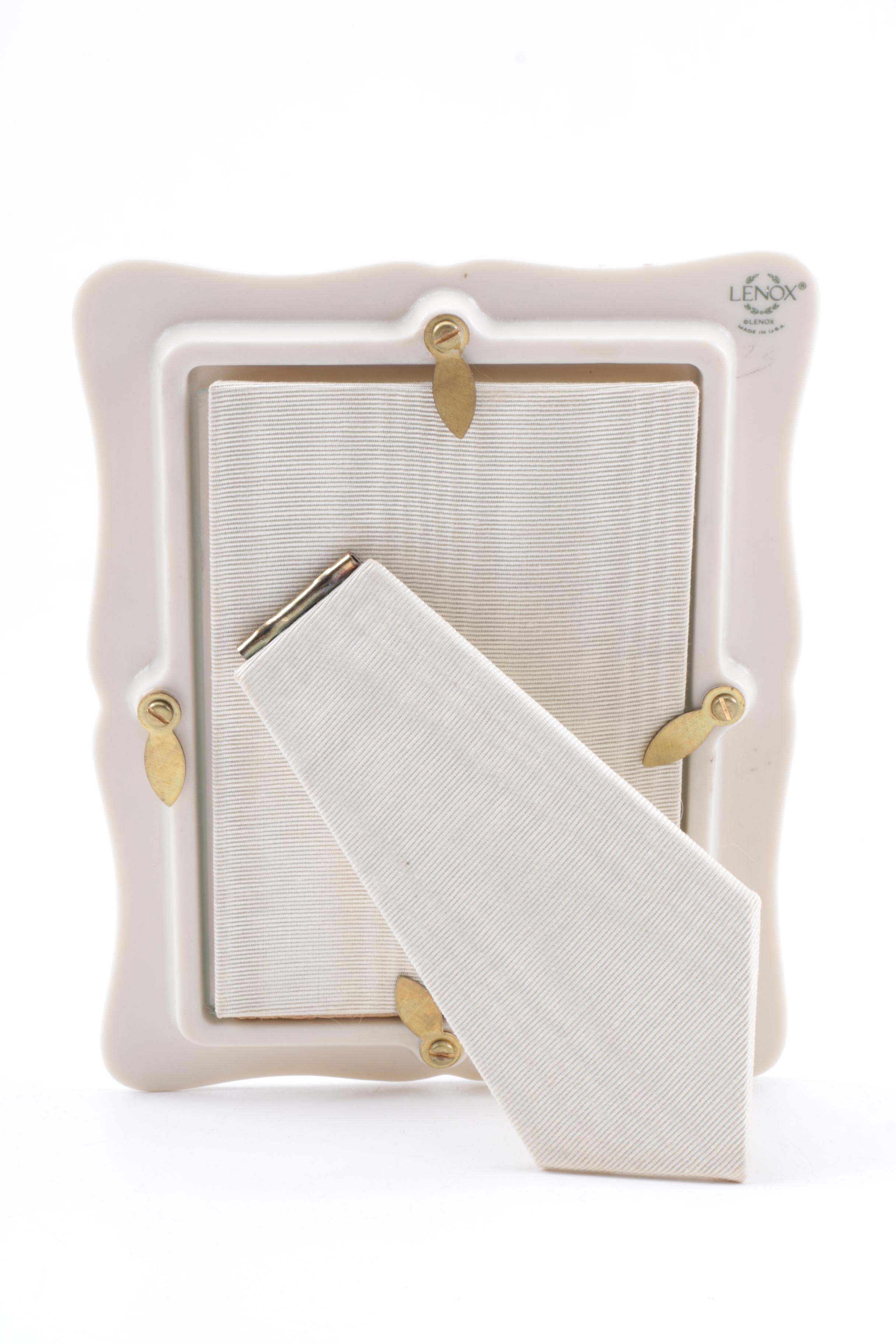 Lenox "Rose Manor" Vase, Bottle, and Picture Frame