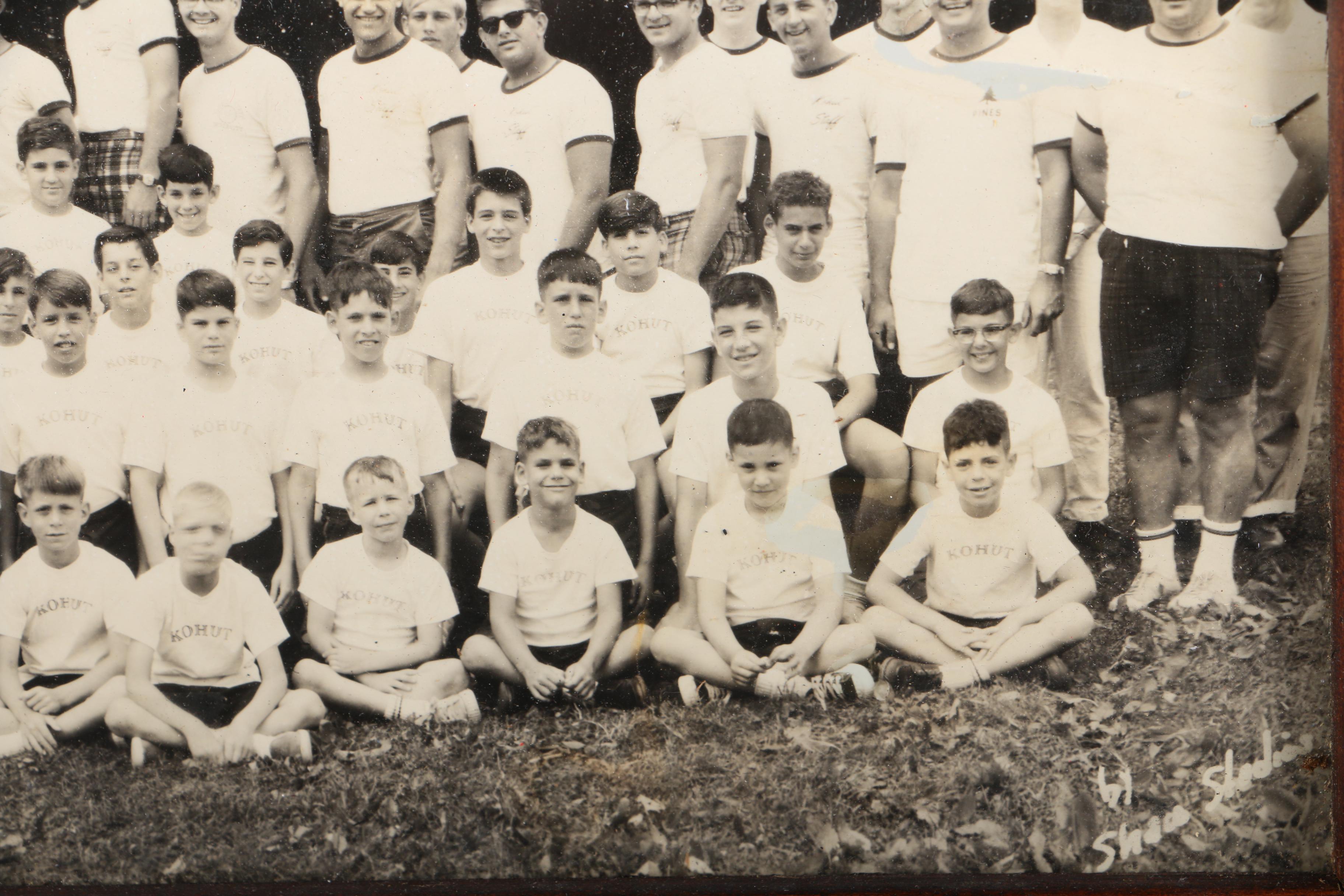 1960s Summer Camp Group Portraits from Kamp Kohut in Maine