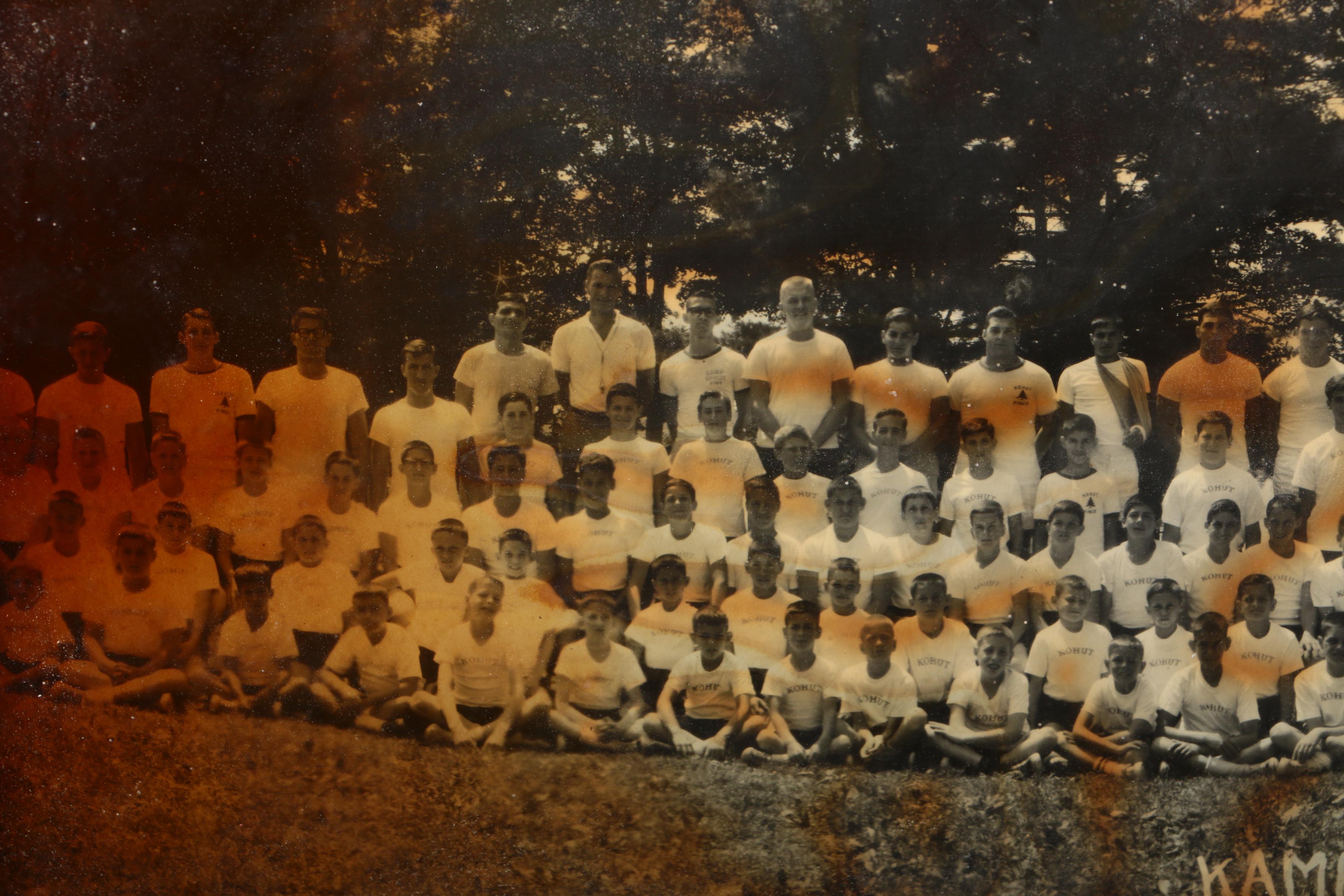 1960s Summer Camp Group Portraits from Kamp Kohut in Maine