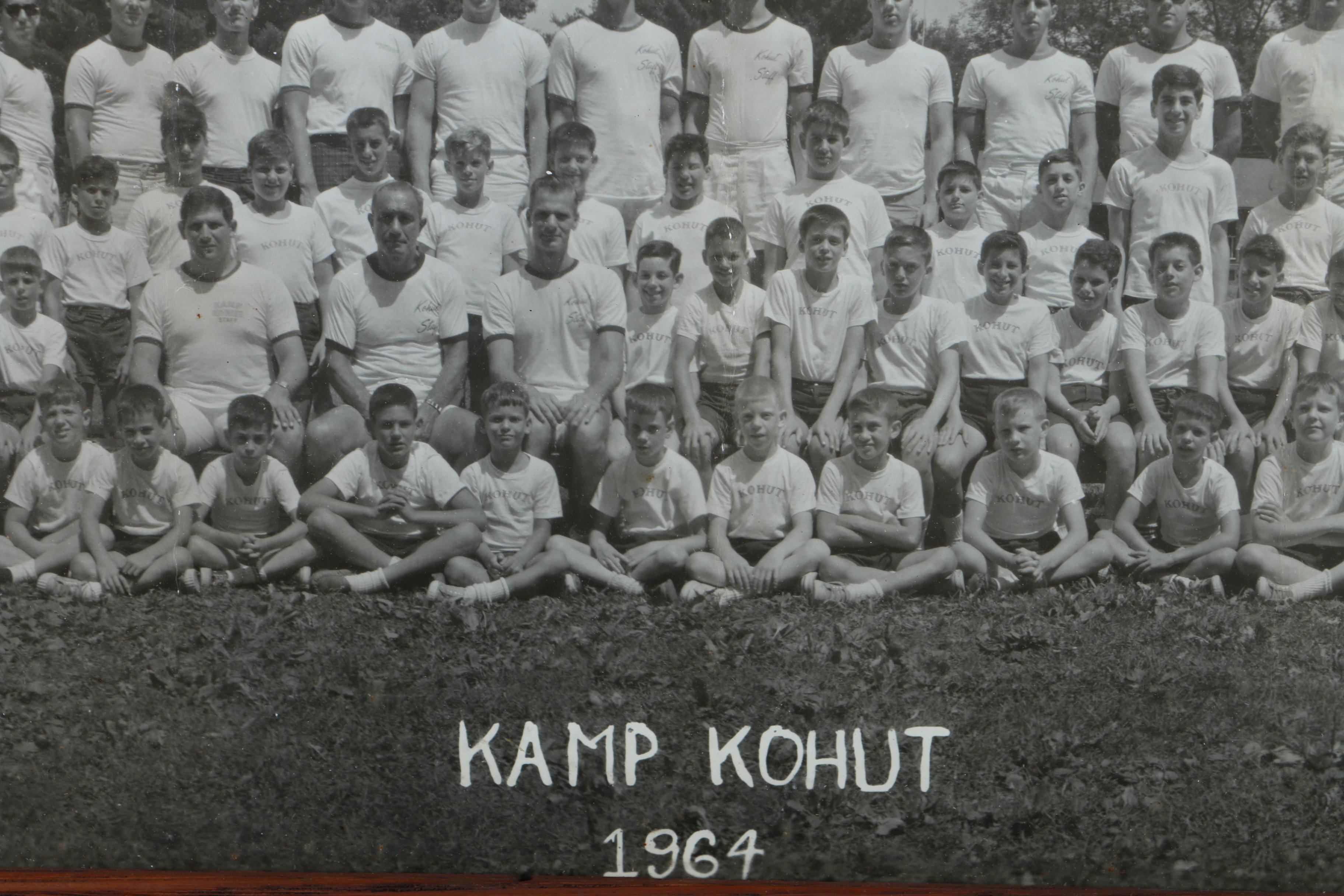 1960s Summer Camp Group Portraits from Kamp Kohut in Maine