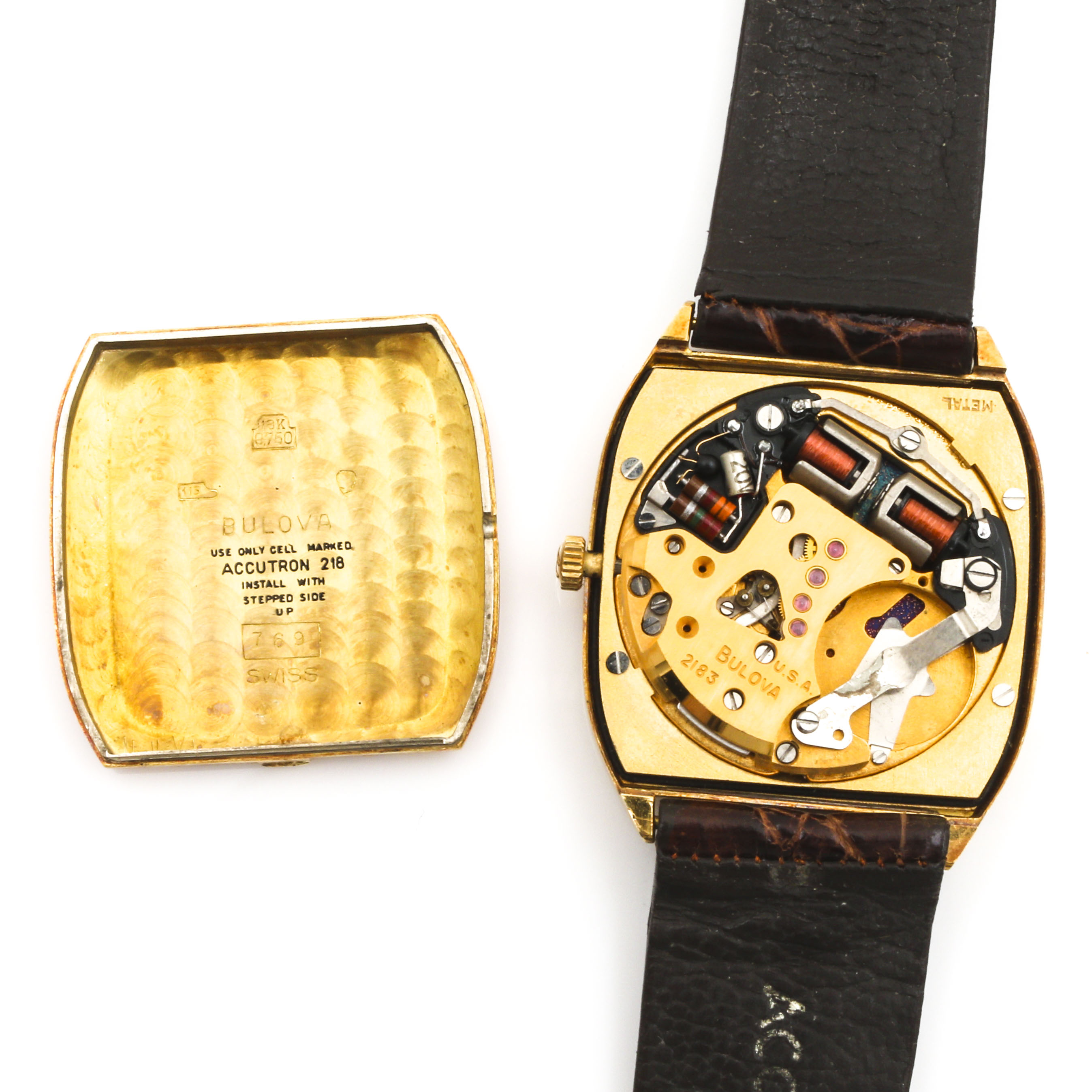 Bulova Accutron 18K Yellow Gold Watch