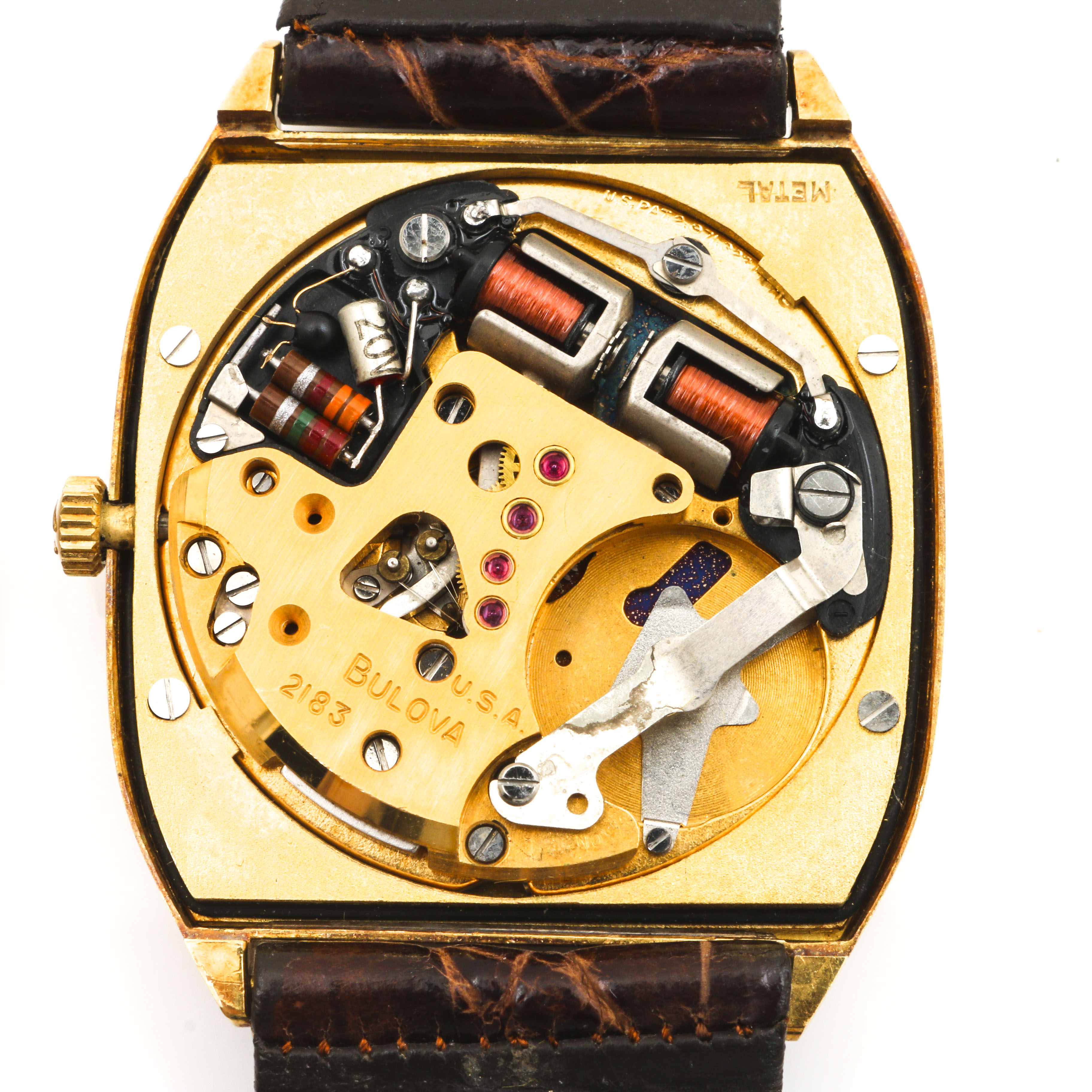 Bulova Accutron 18K Yellow Gold Watch