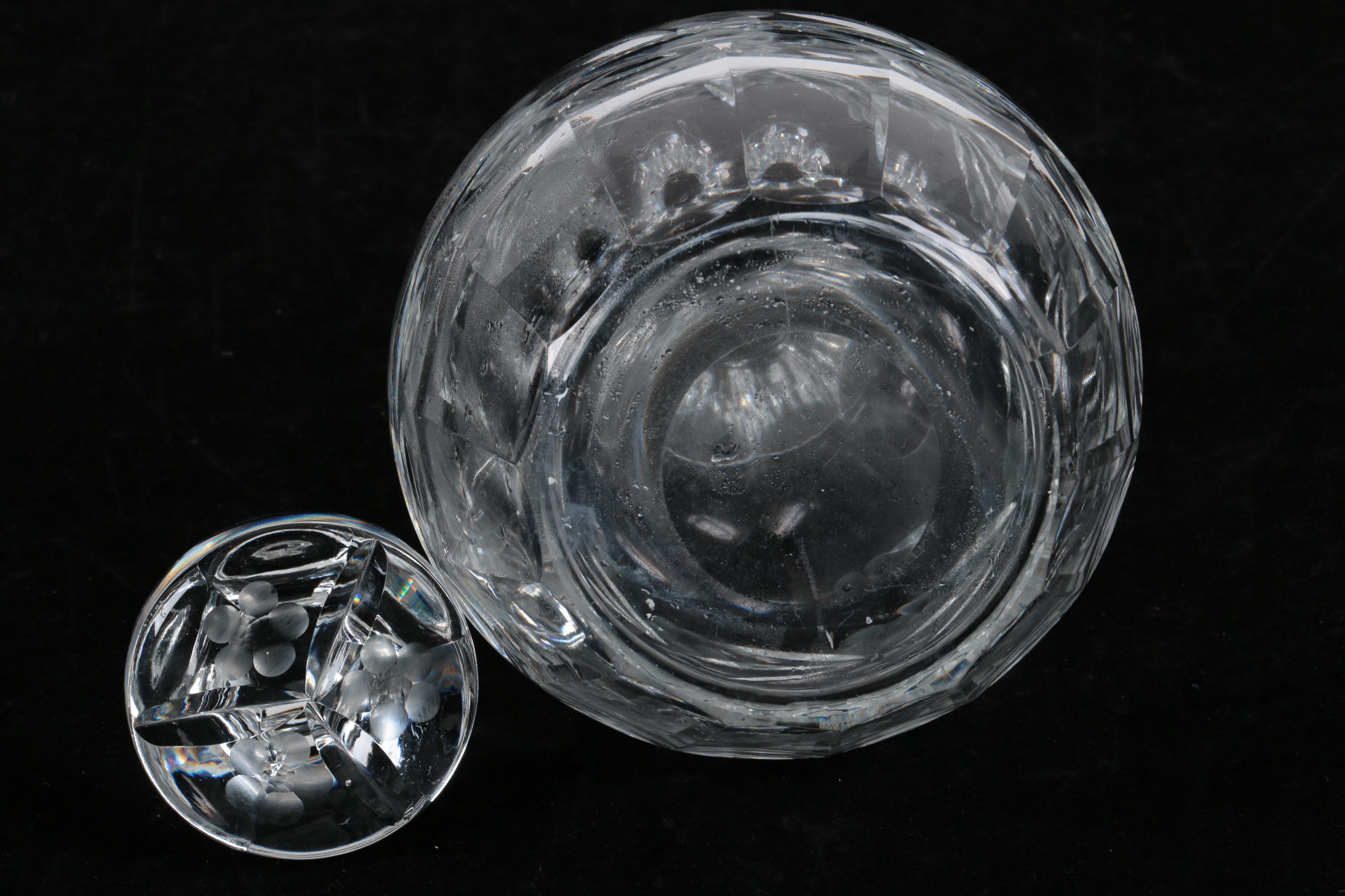 Group of Crystal Decanters