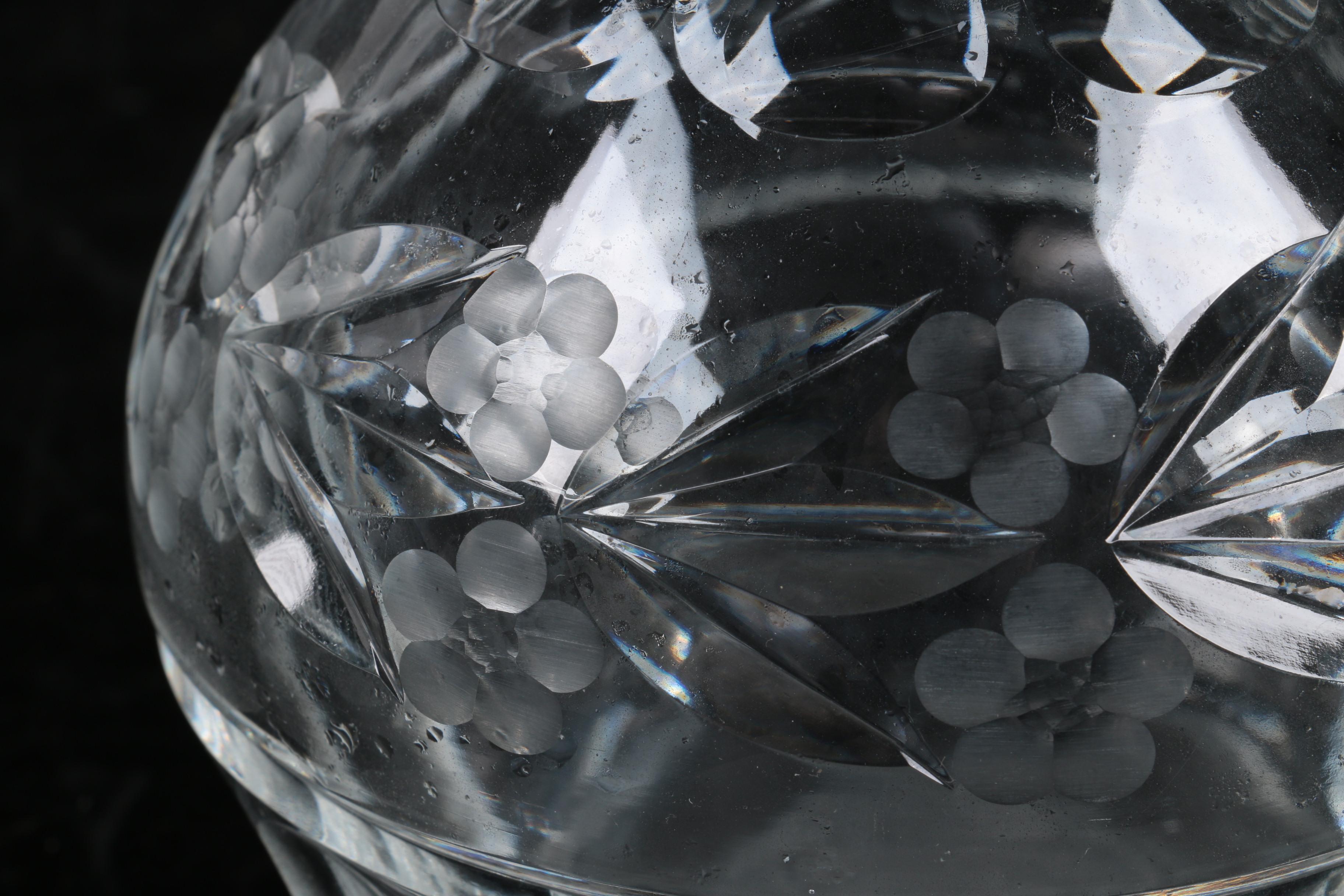 Group of Crystal Decanters