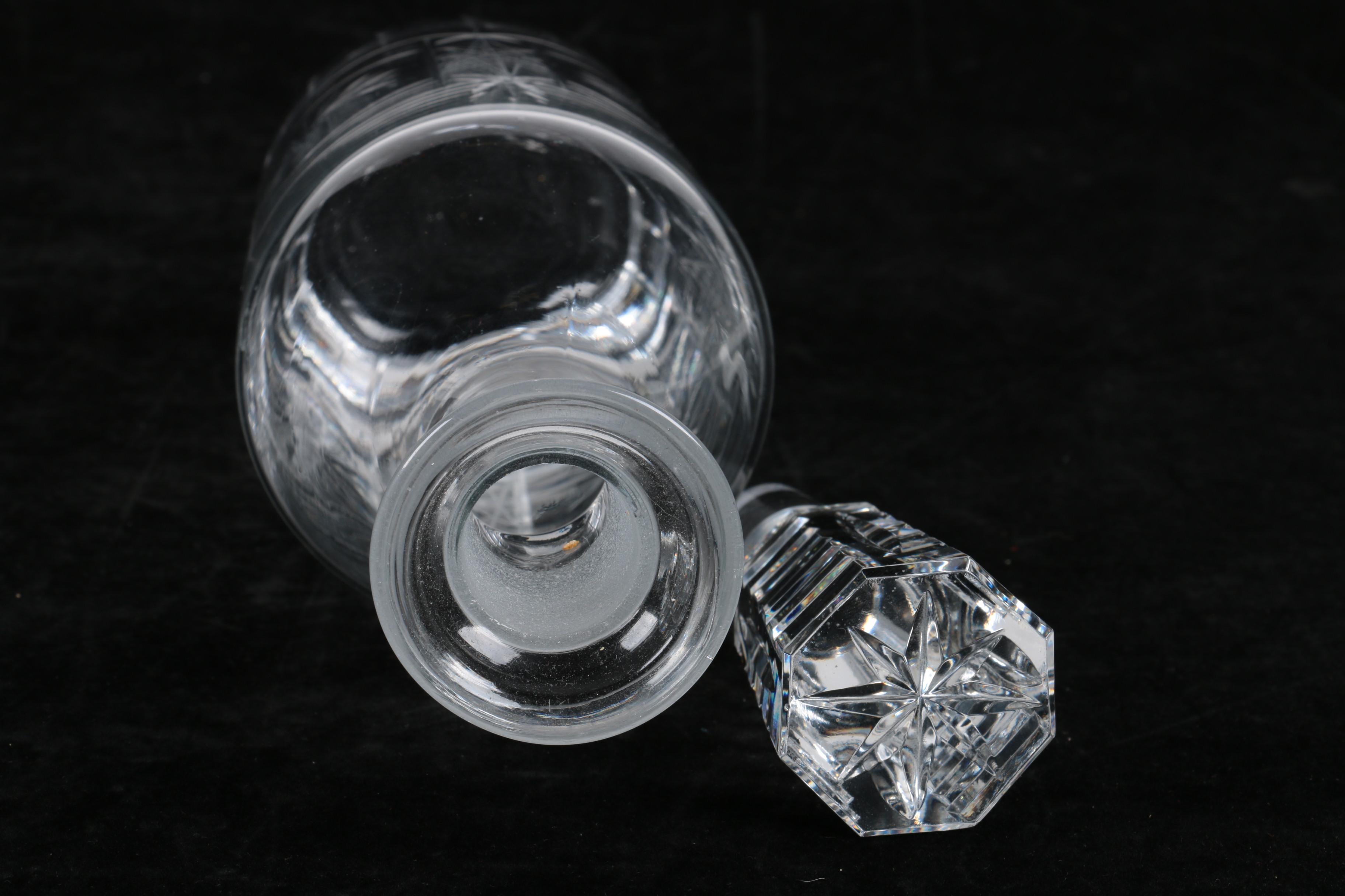 Group of Crystal Decanters