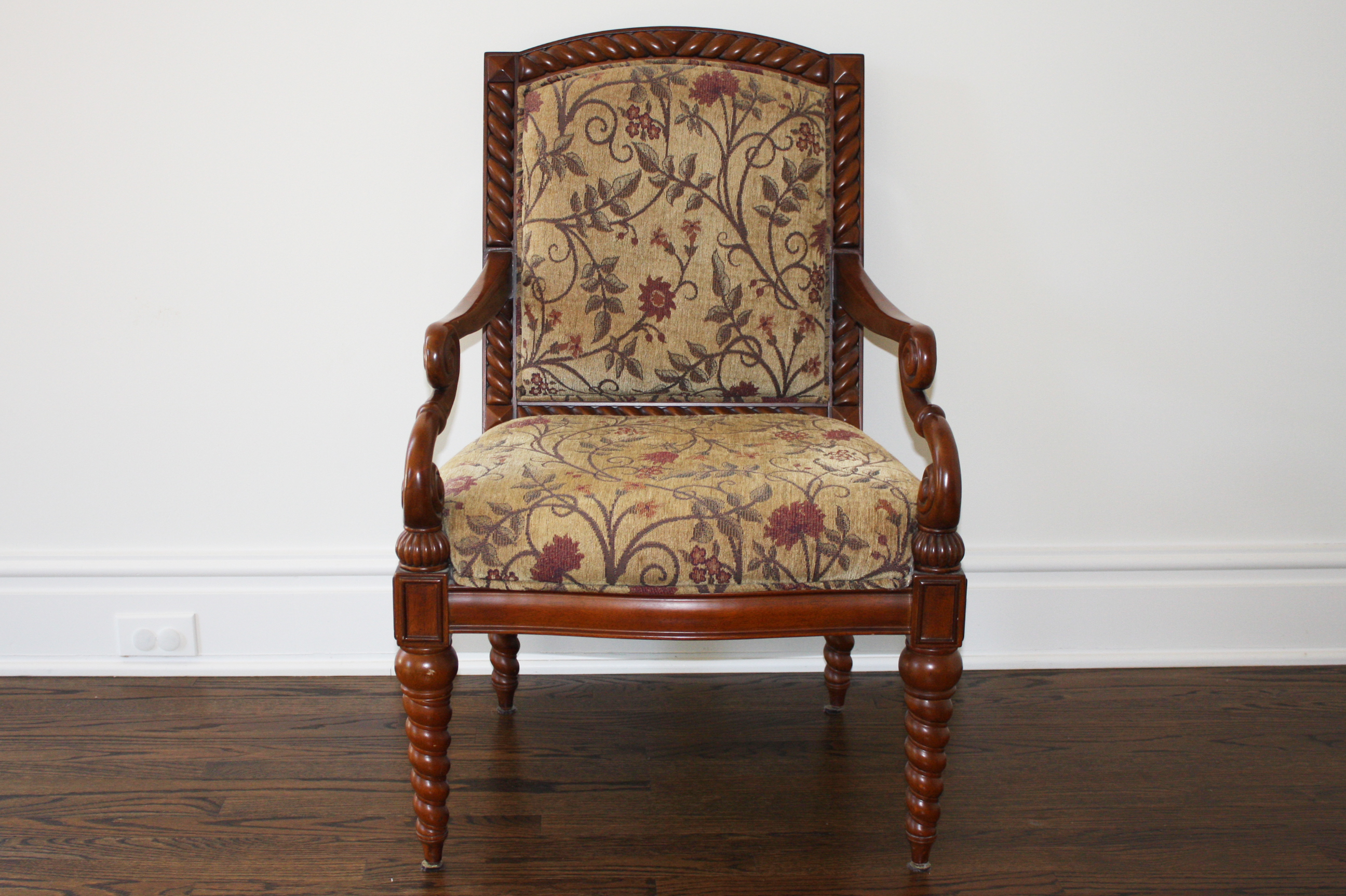 Vintage Accent Chair by The Bombay Company
