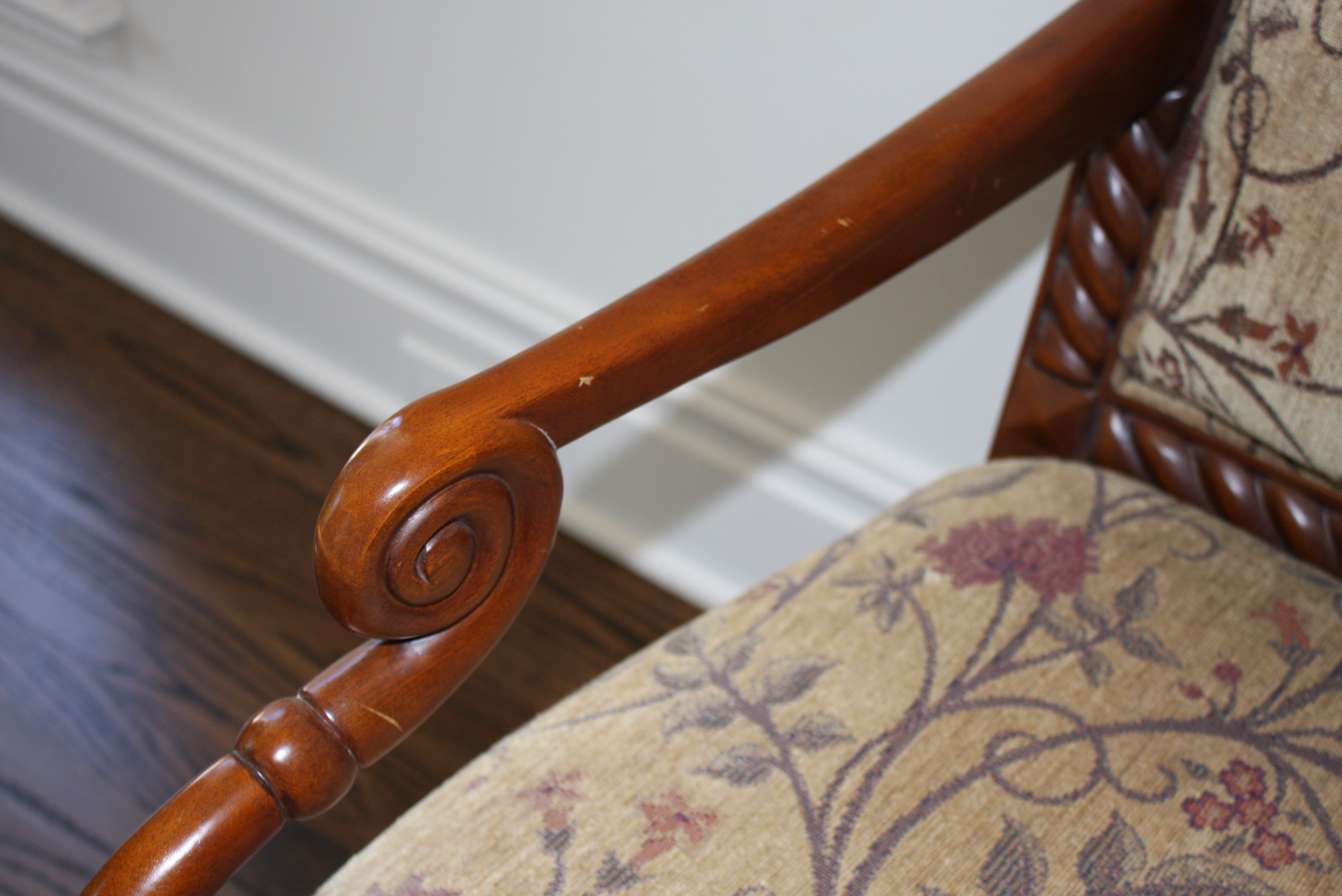 Vintage Accent Chair by The Bombay Company