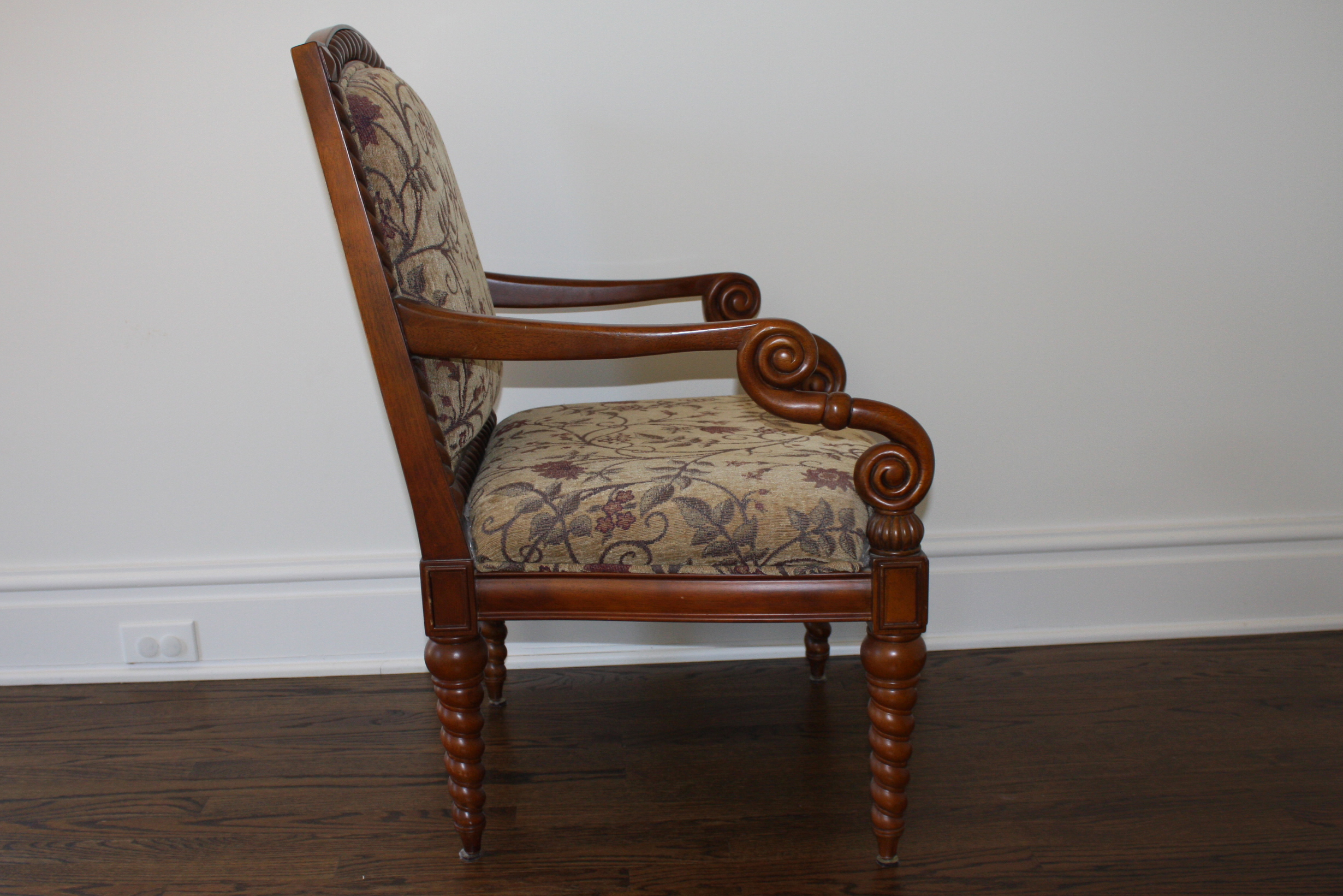 Vintage Accent Chair by The Bombay Company