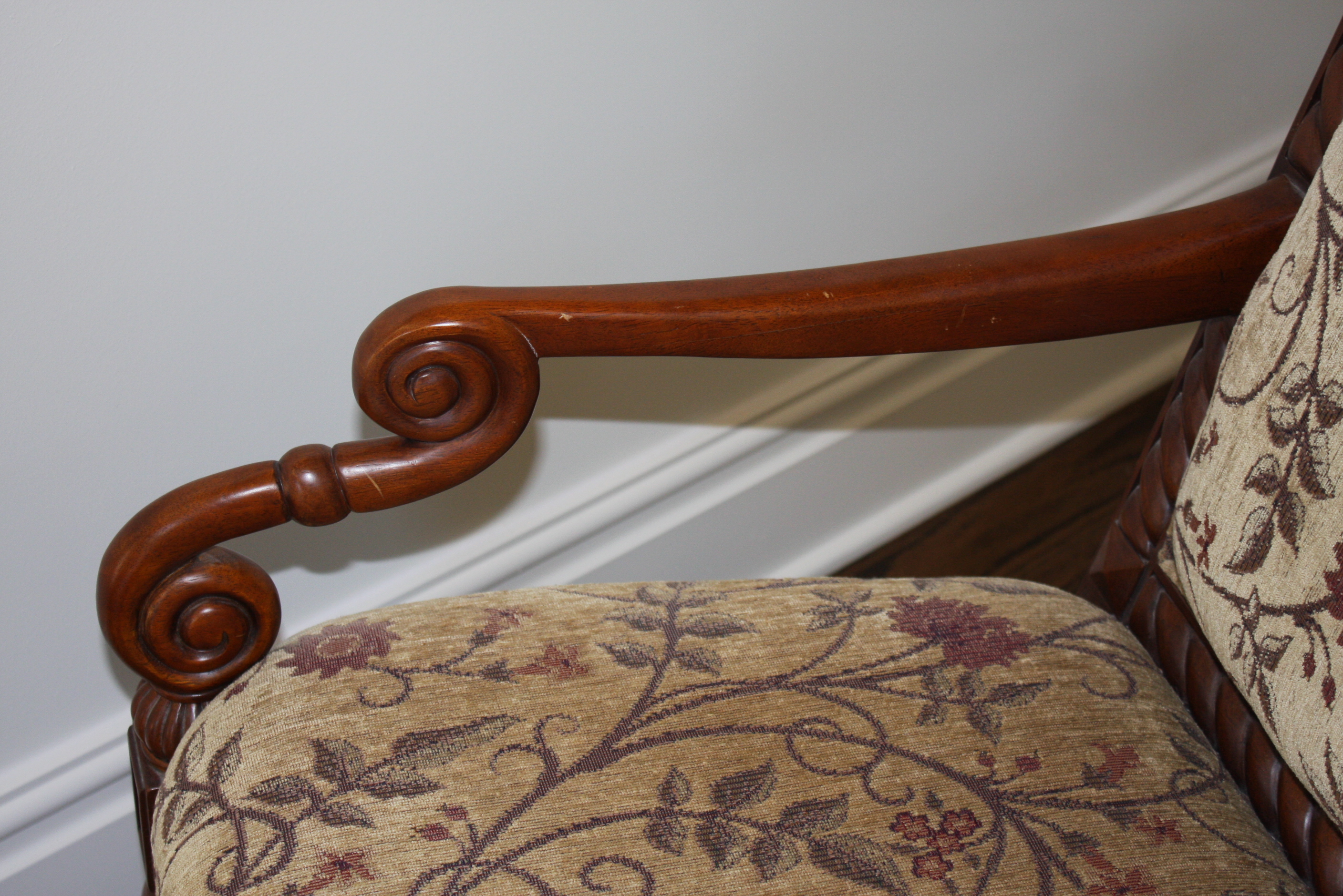 Vintage Accent Chair by The Bombay Company