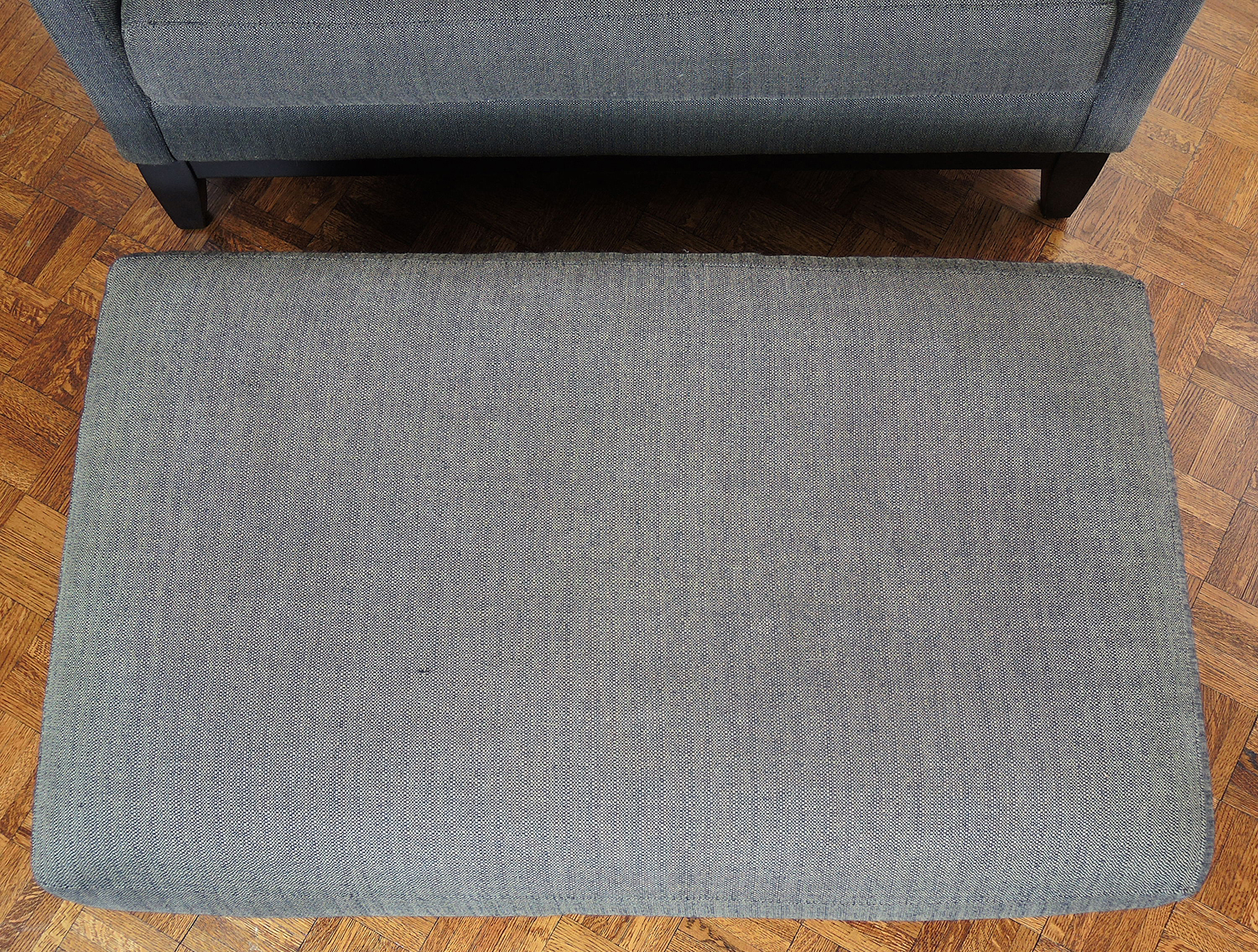 Contemporary Love Seat Sofa and Ottoman by I.O. Metro