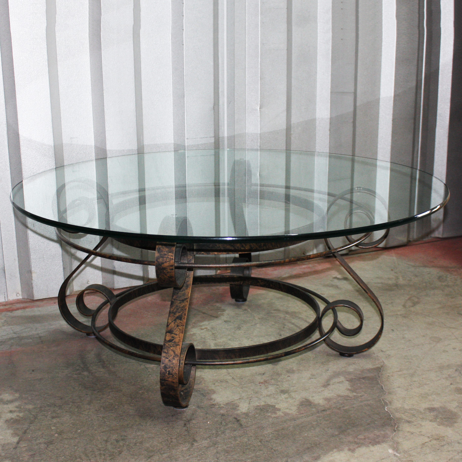 Glass Top Coffee Table