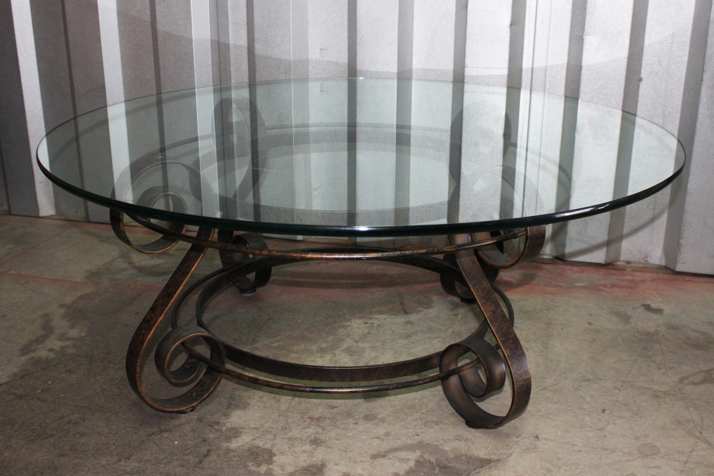 Glass Top Coffee Table