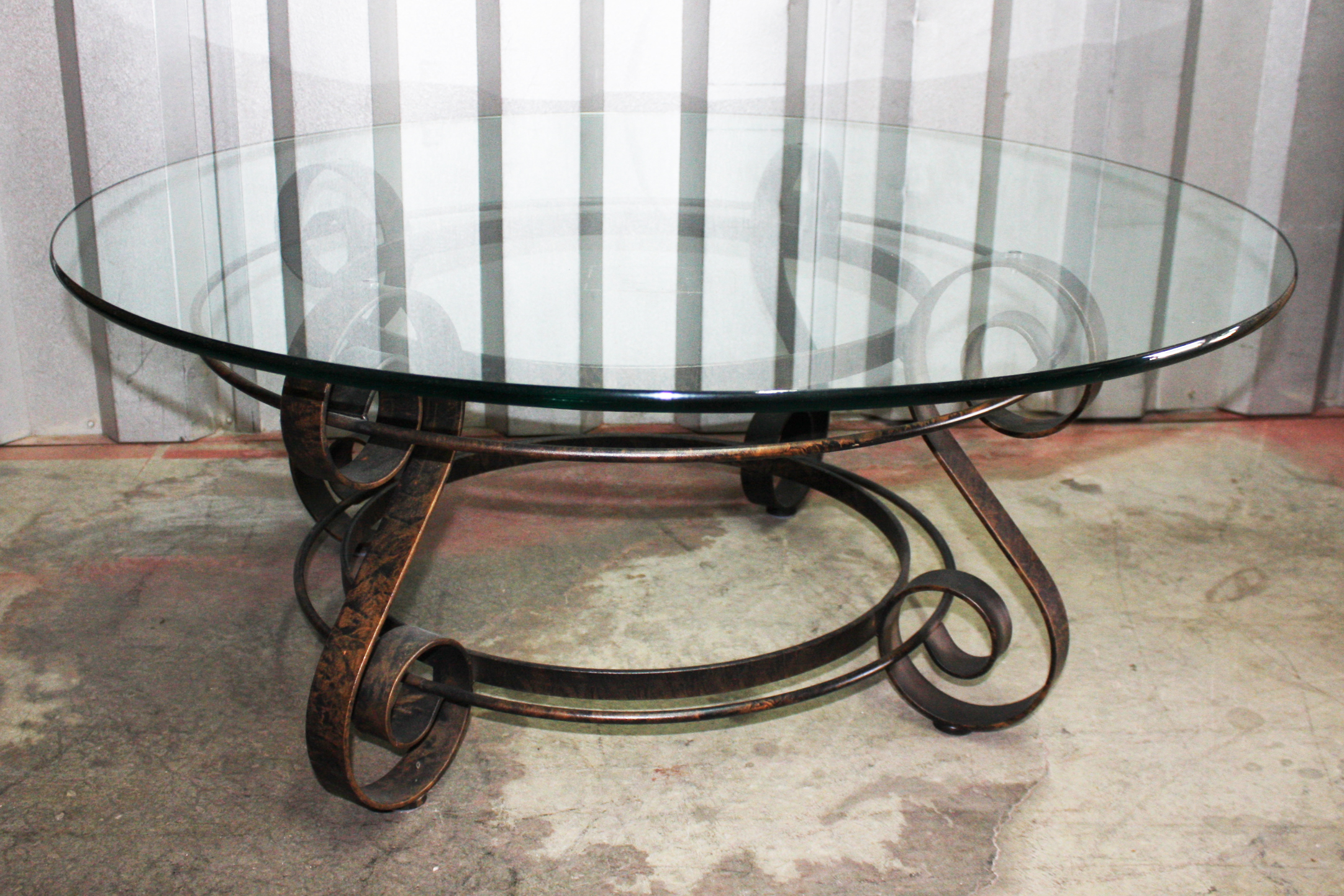 Glass Top Coffee Table