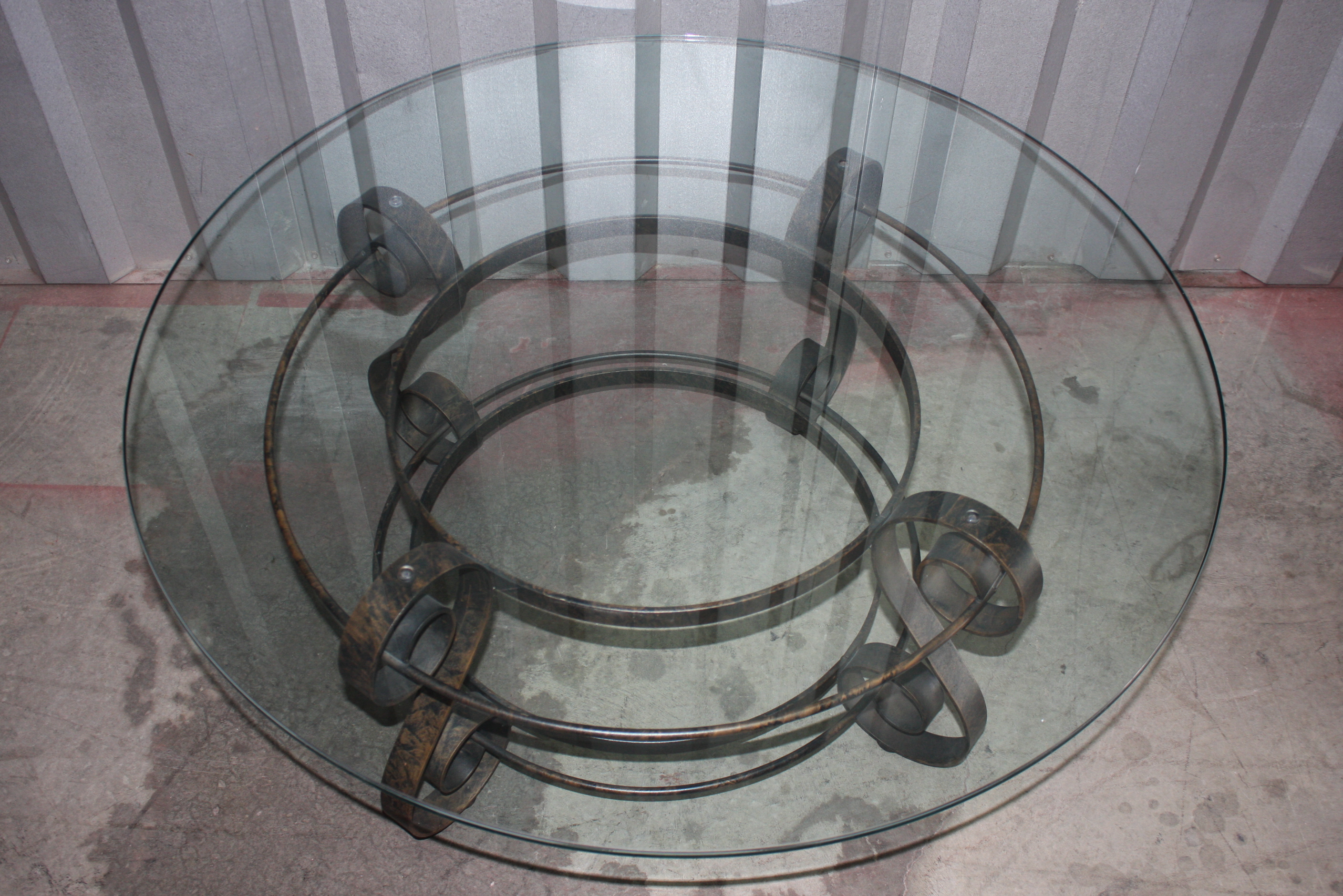 Glass Top Coffee Table