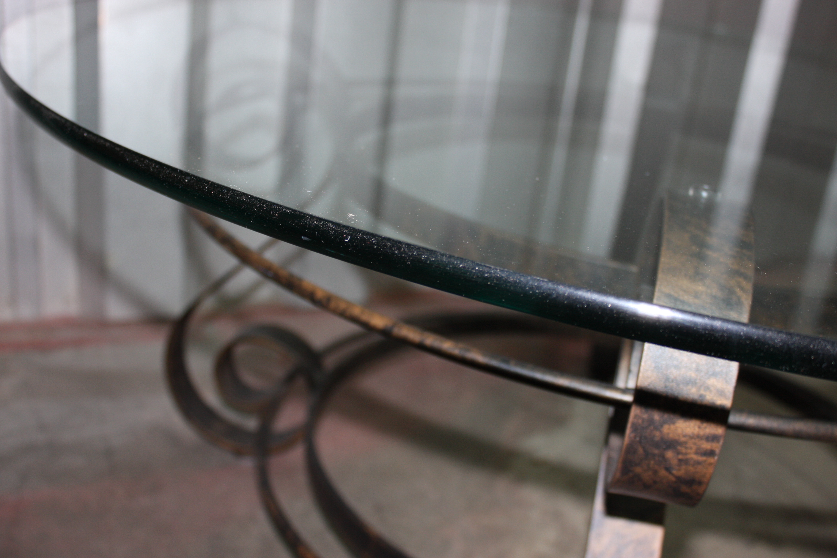 Glass Top Coffee Table