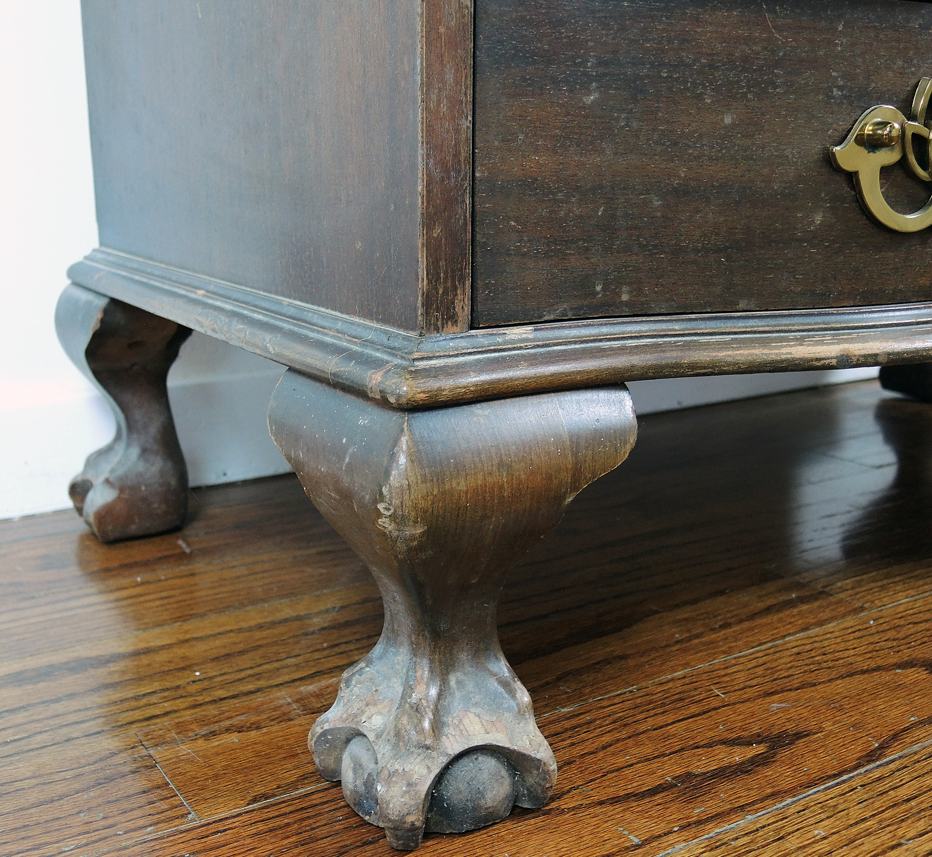 Chippendale Style Mahogany  Secretary Desk by Maddox Table Company