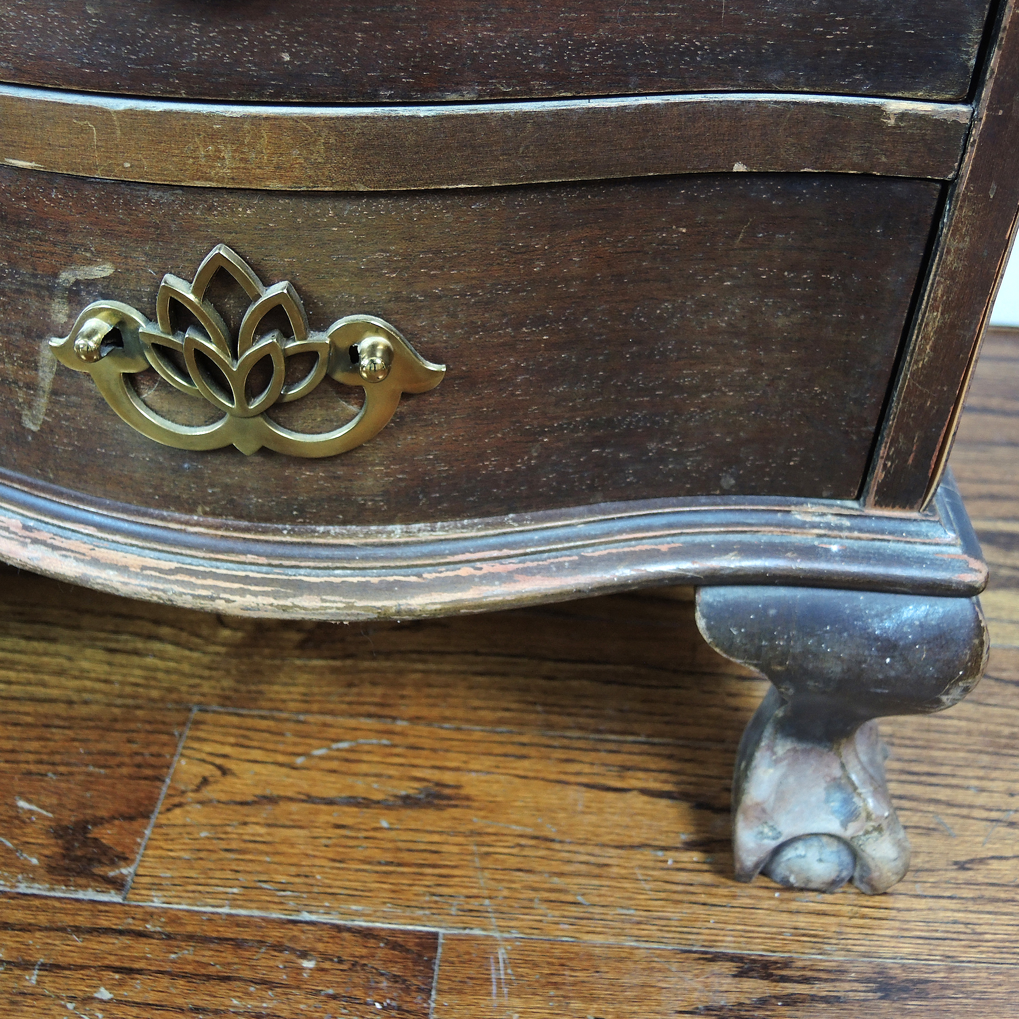 Chippendale Style Mahogany  Secretary Desk by Maddox Table Company