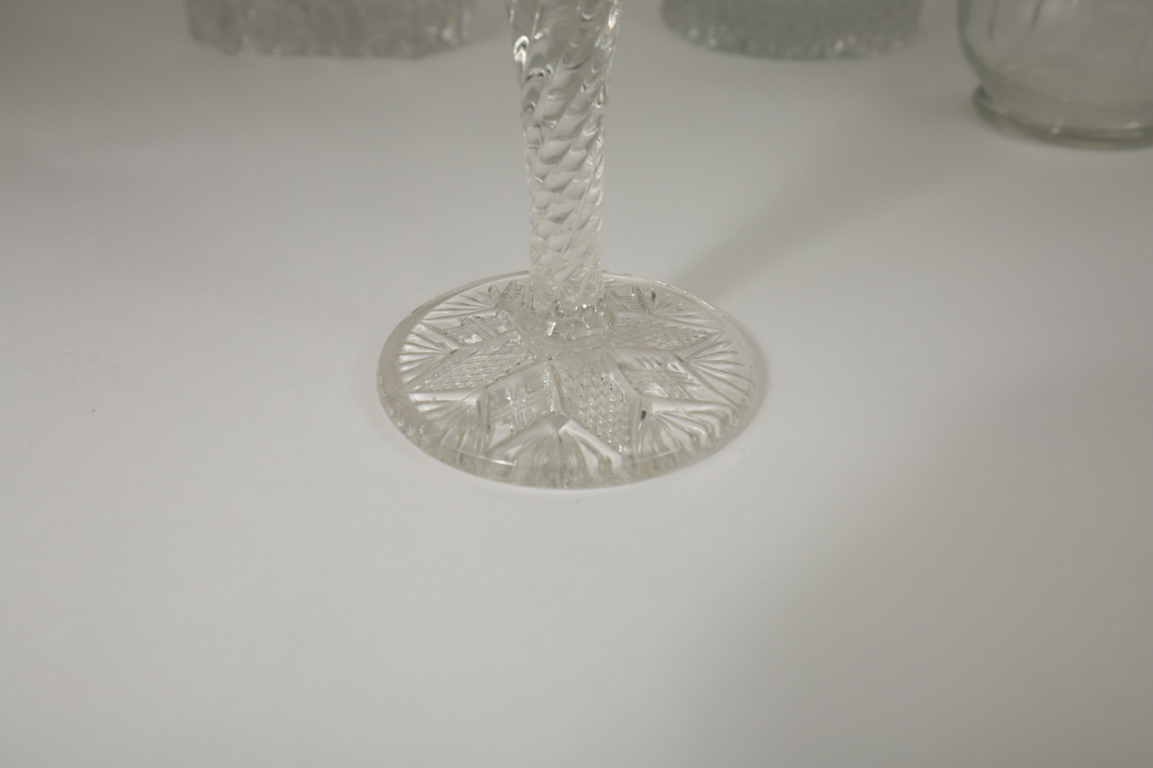 Collection of Crystal Decanters and Shot Glasses