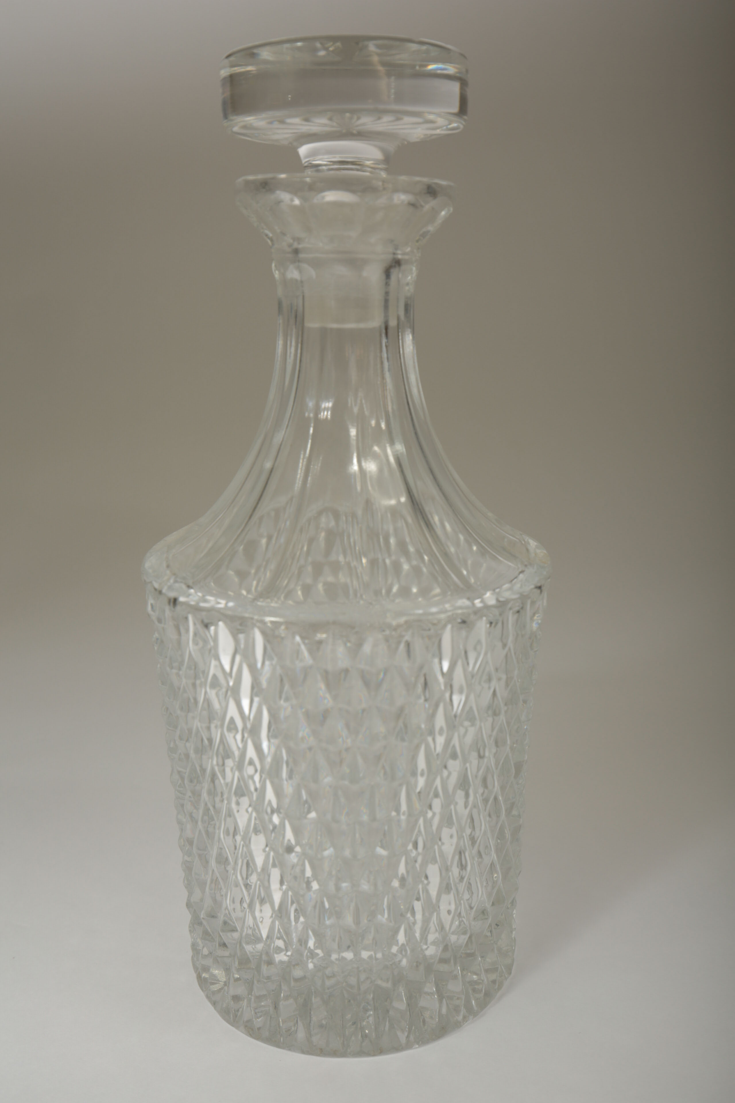 Collection of Crystal Decanters and Shot Glasses