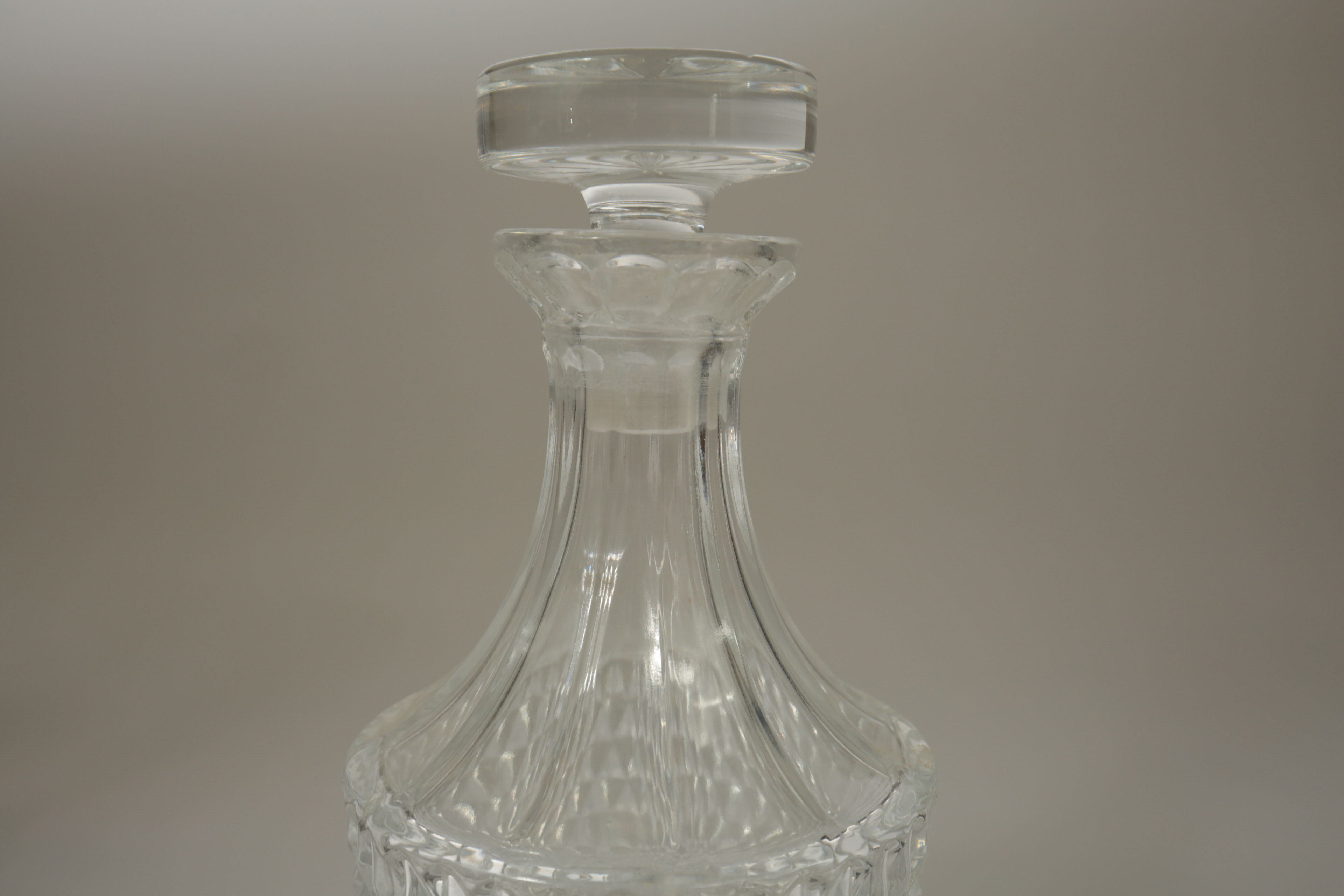 Collection of Crystal Decanters and Shot Glasses