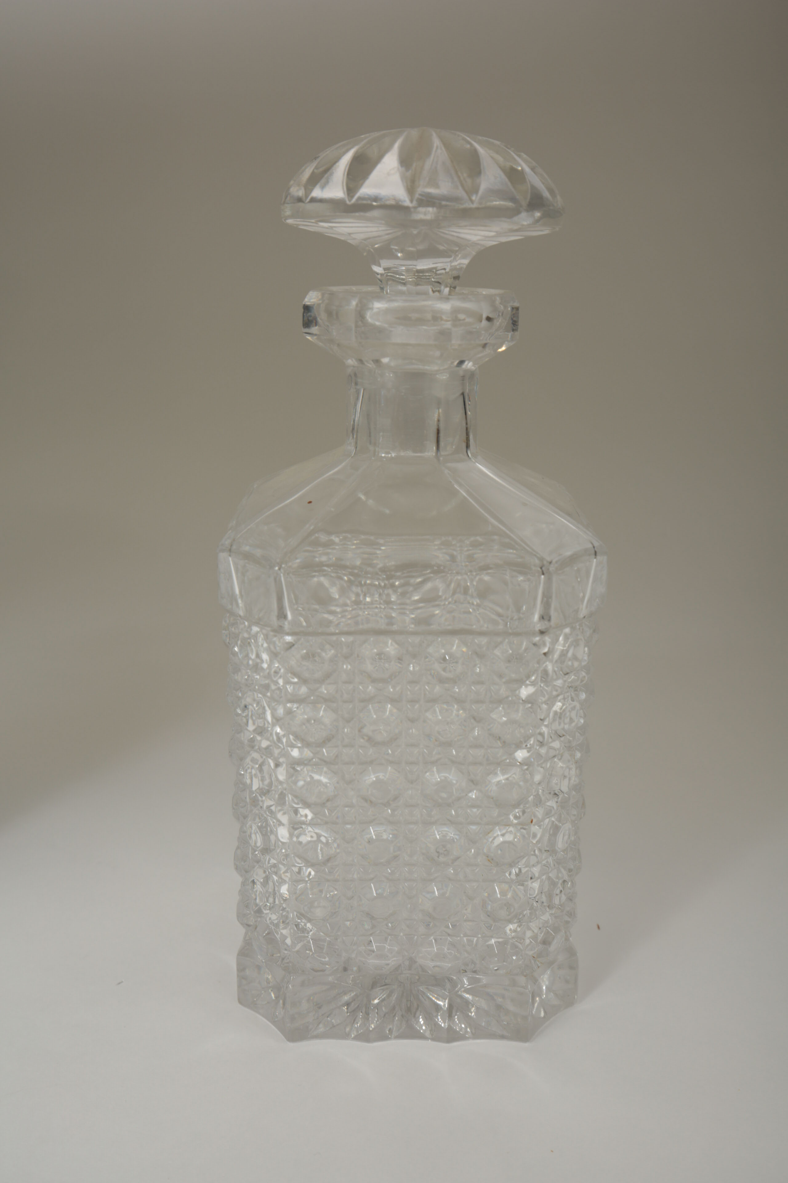 Collection of Crystal Decanters and Shot Glasses