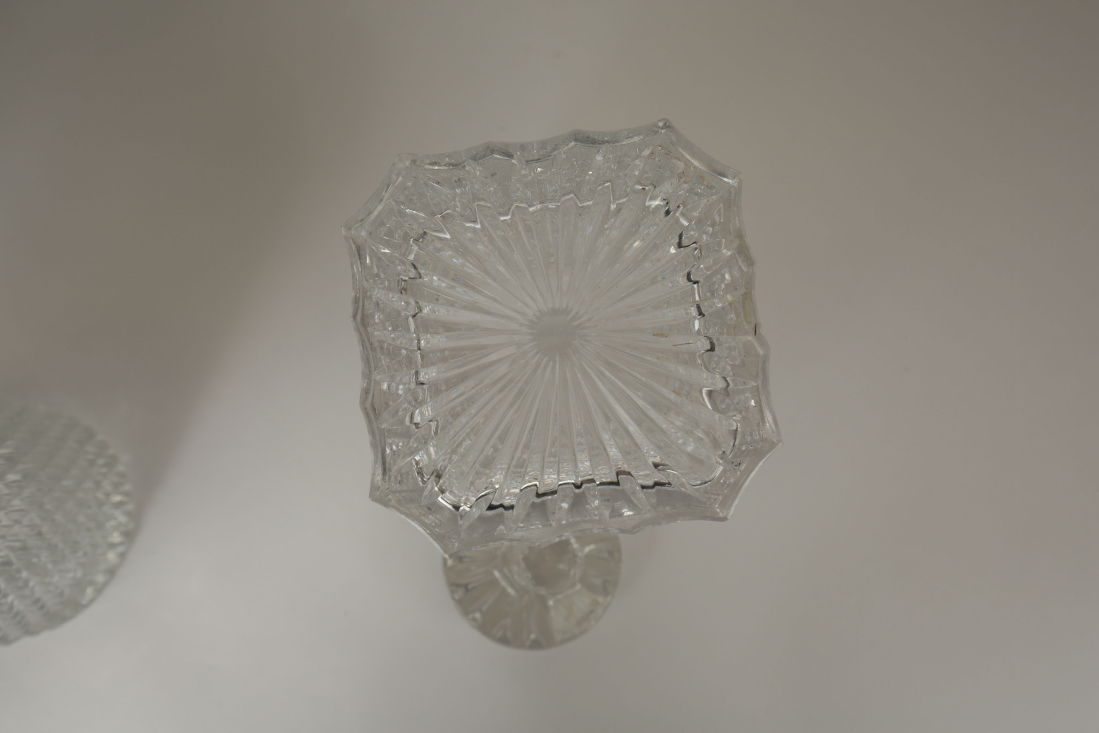 Collection of Crystal Decanters and Shot Glasses