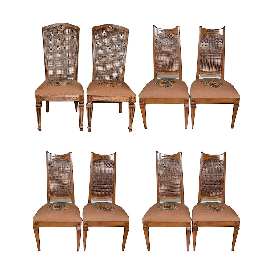 Vintage Neoclassical Style Side Chairs