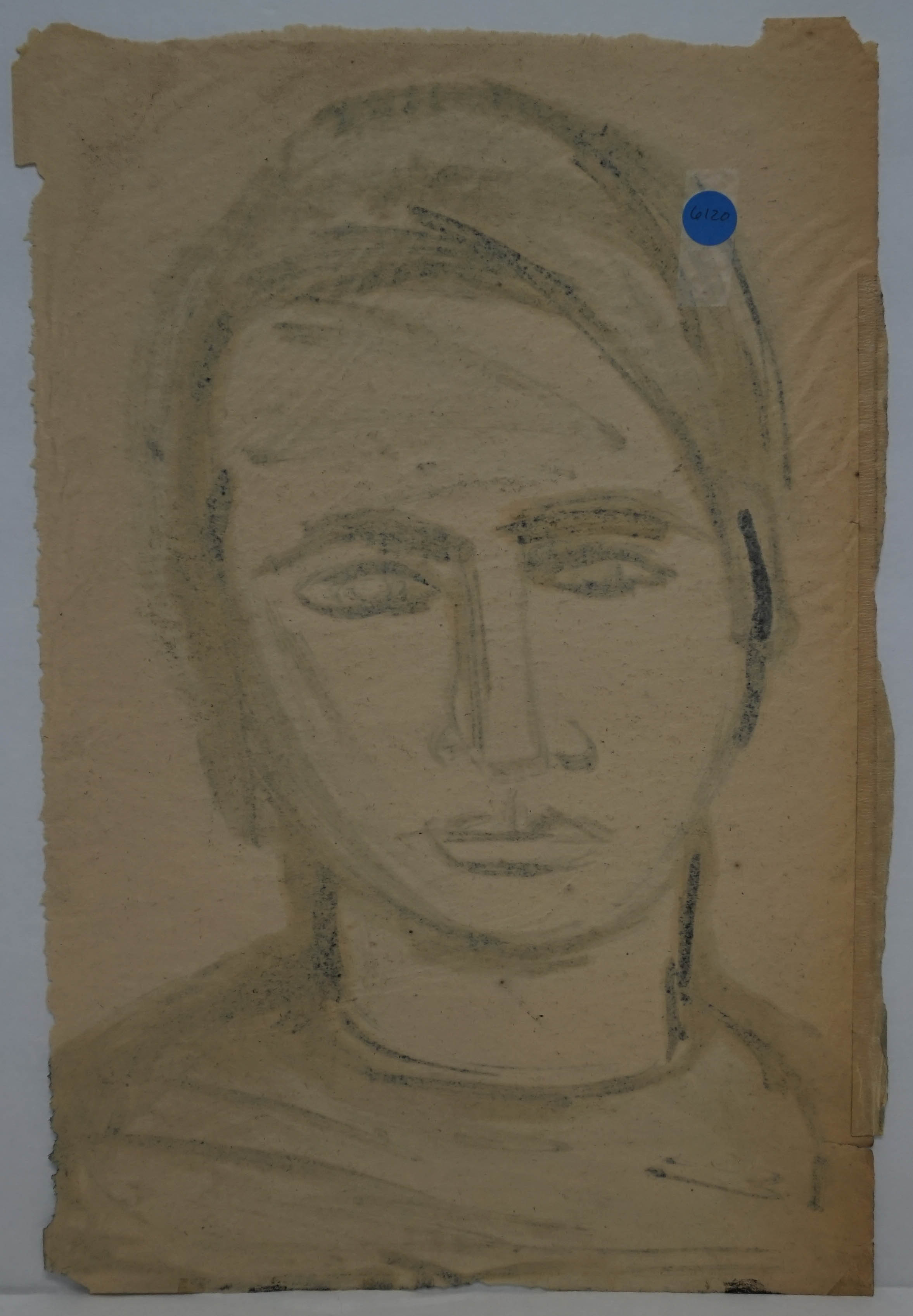 1950s Modernist Portrait by Jean Margolin