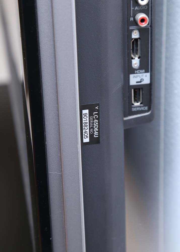 Sharp Aquos 65" LCD Television