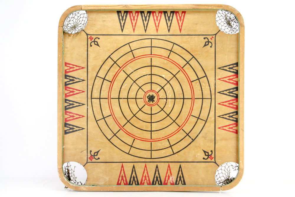 Carrom Game Board and Pieces